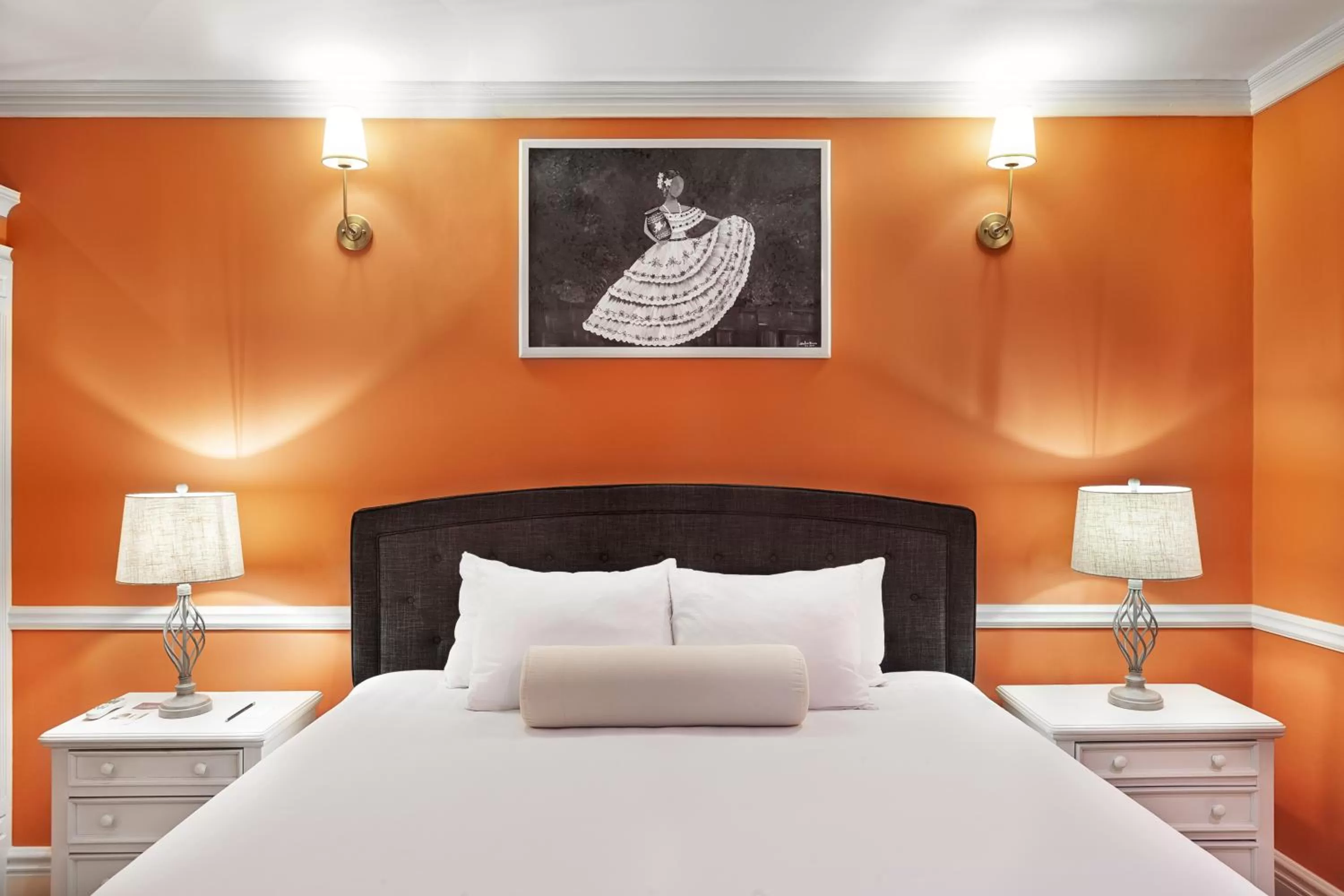 Bedroom, Bed in Hotel la Perla Leon