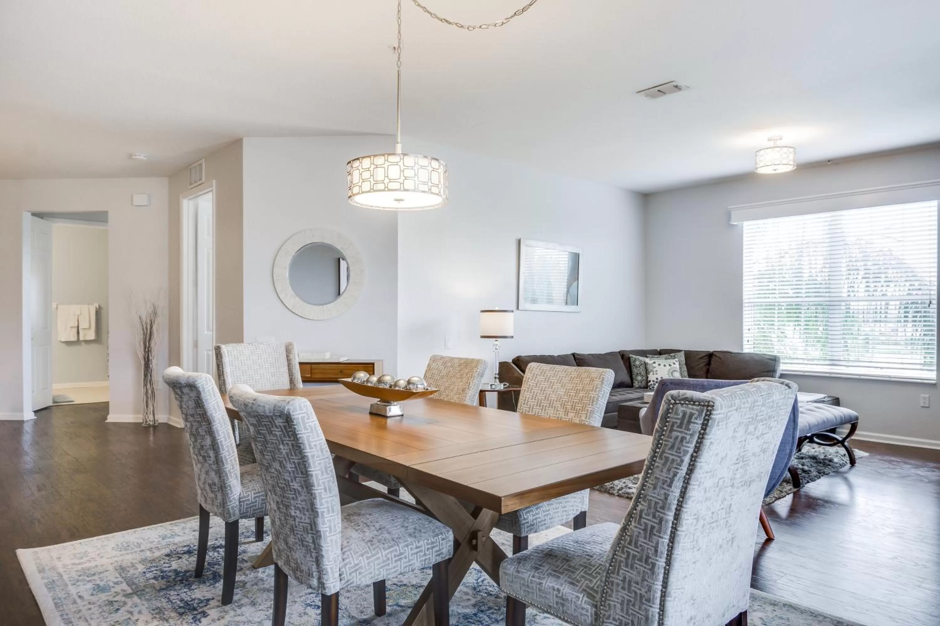 Dining area in Orlando Escape