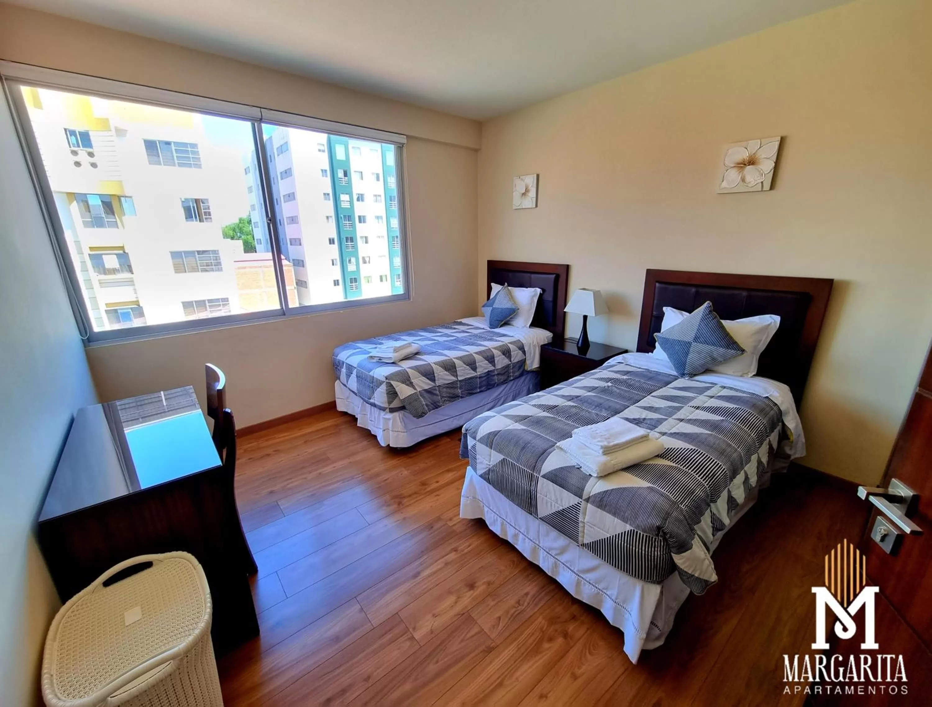 Bed in Margarita Apartamentos