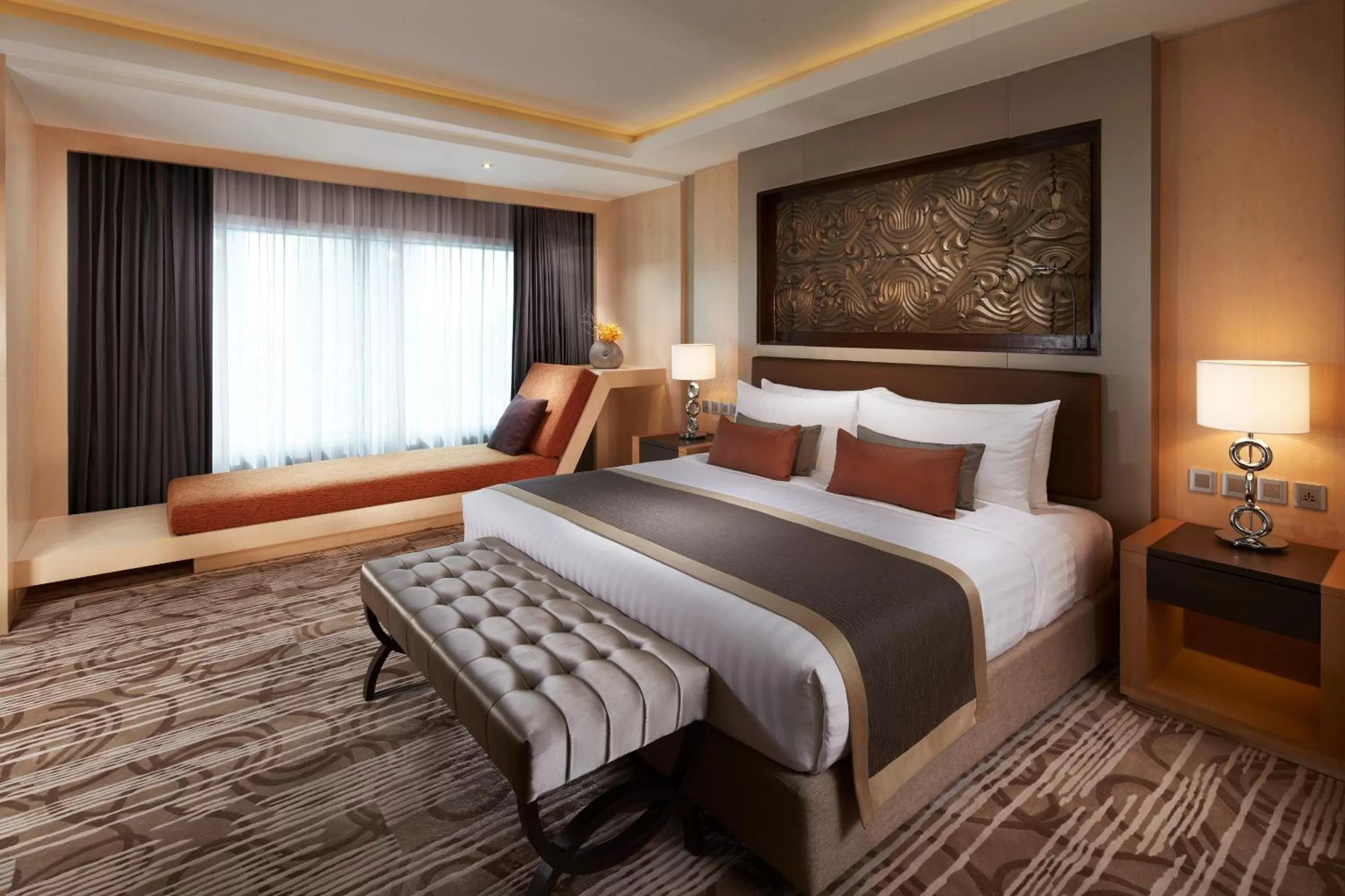 Bed in Amari Bangkok