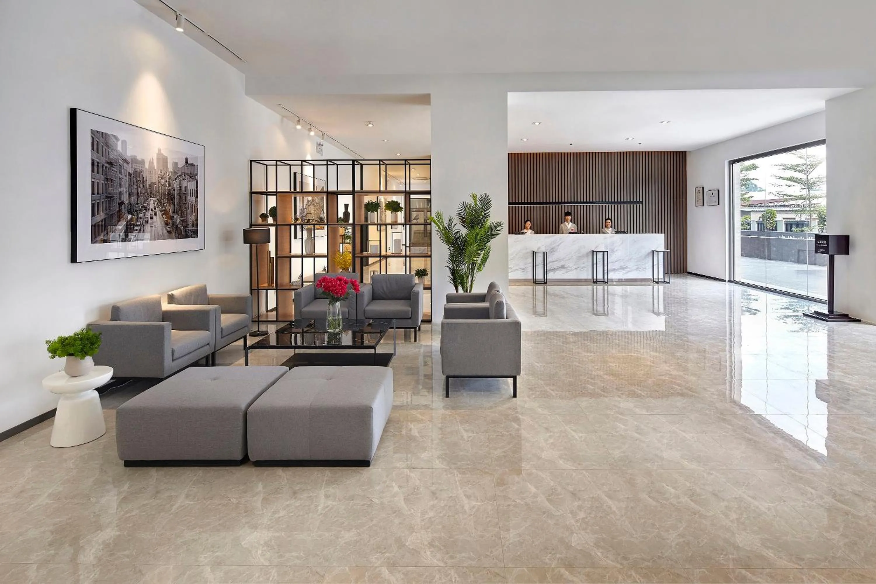 Lobby or reception in Bridal Tea House Hotel