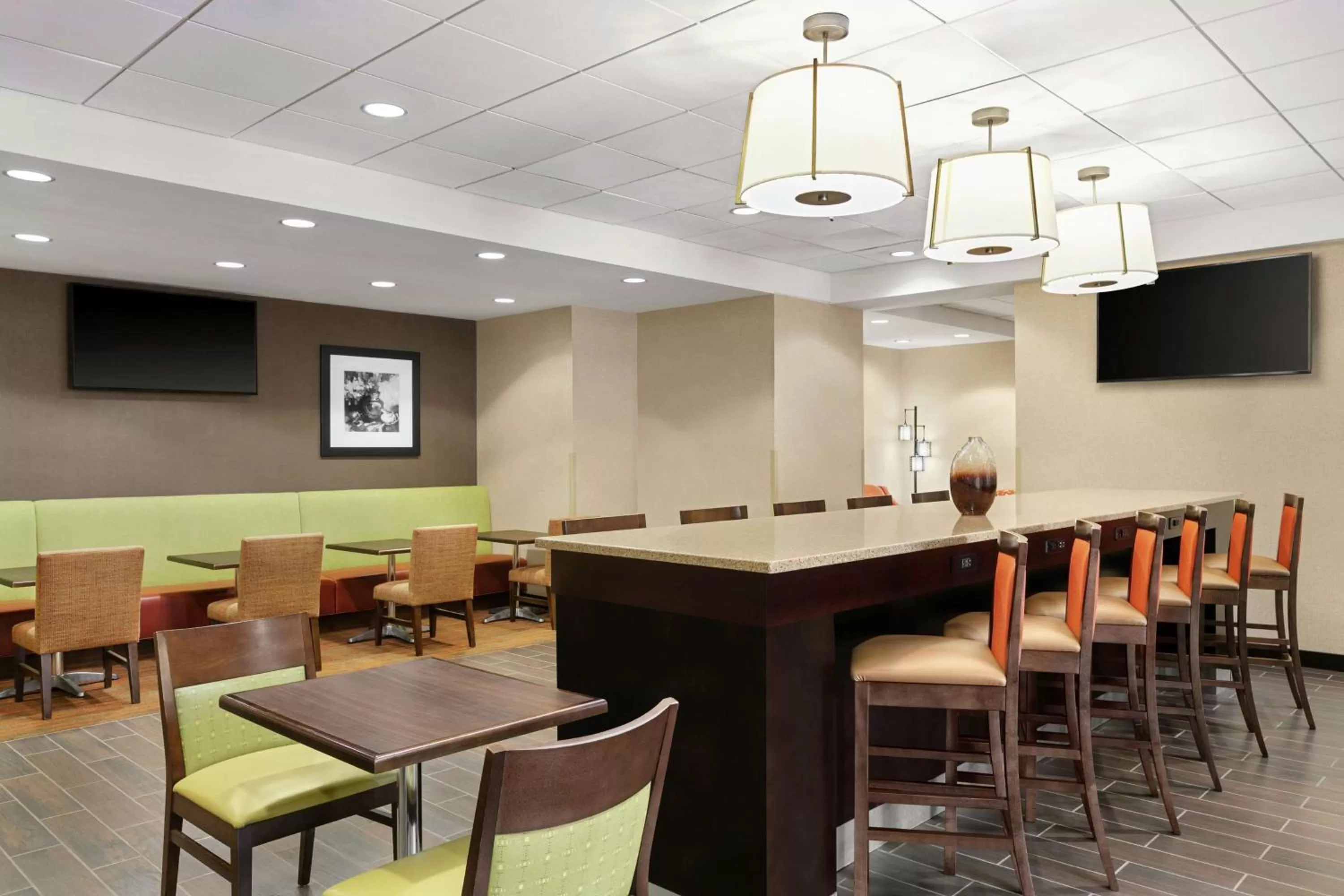 Lobby or reception in Hampton Inn Washington-Dulles International Airport South