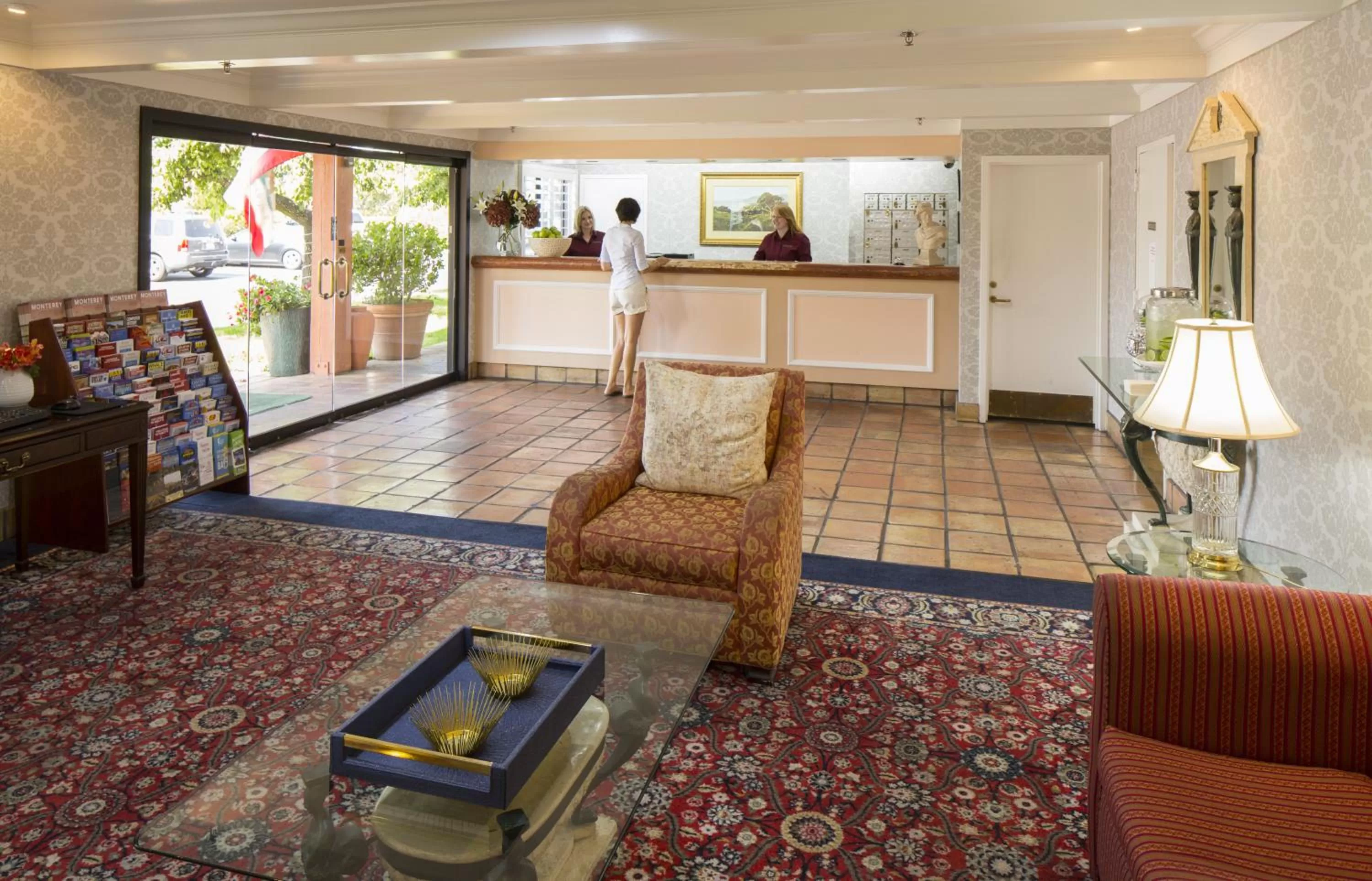 Lobby or reception in Campbell Inn Hotel