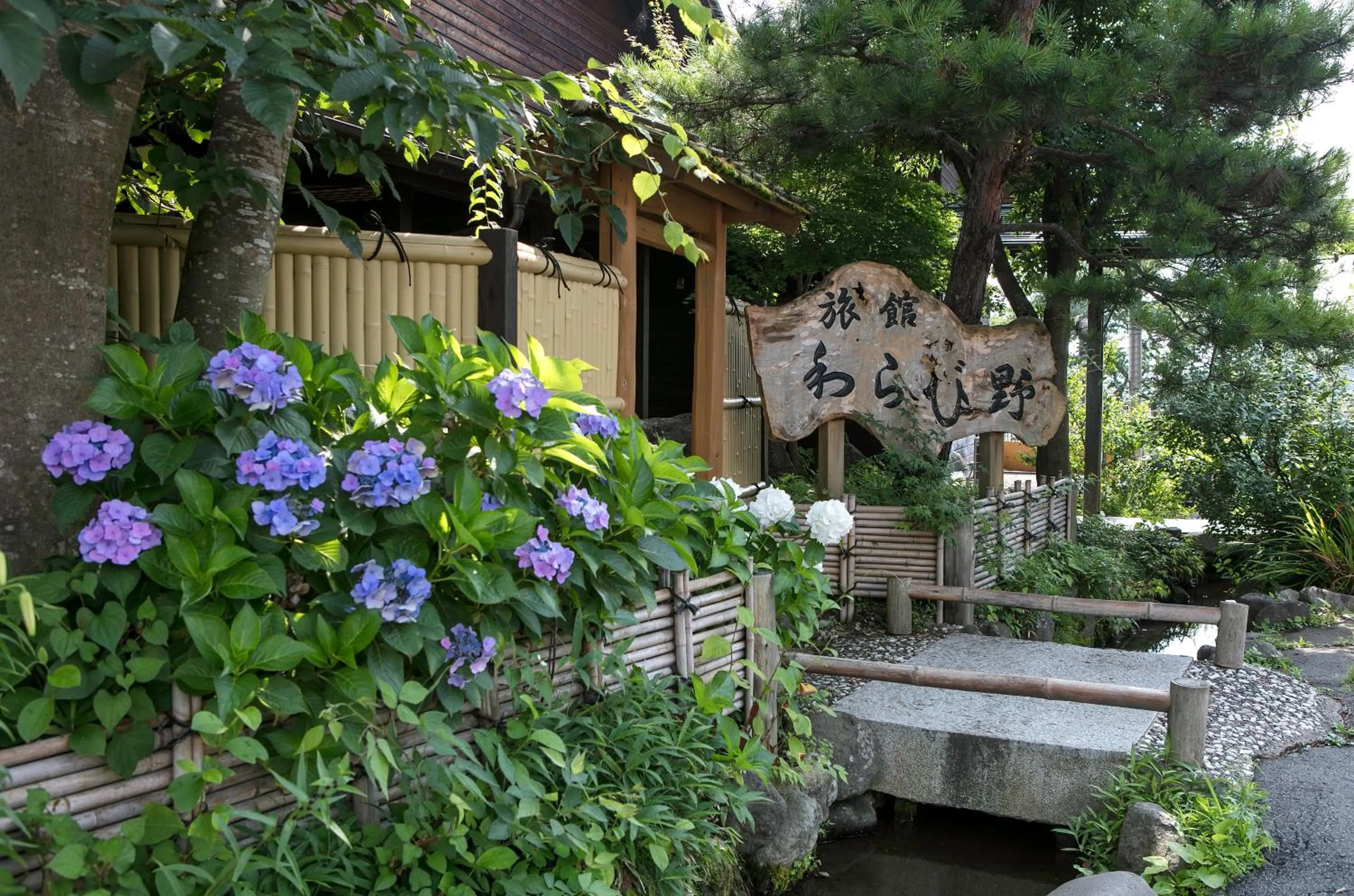 Facade/entrance in Ryokan Warabino