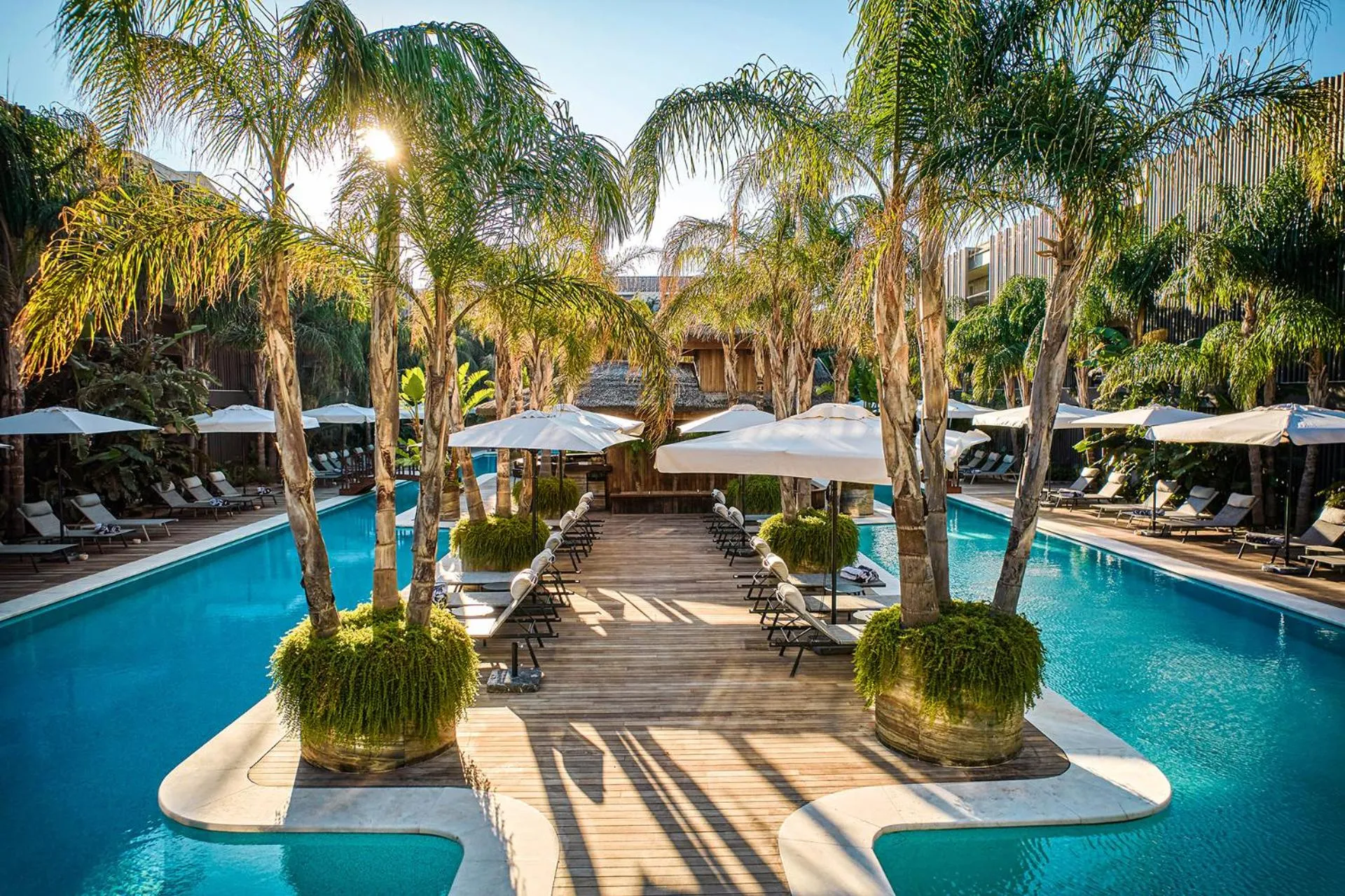 Swimming pool in Biblos Resort Alaçatı