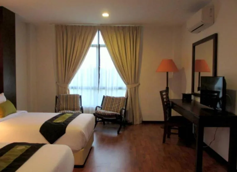 Bed in Samsuria Beach Resort & Residence
