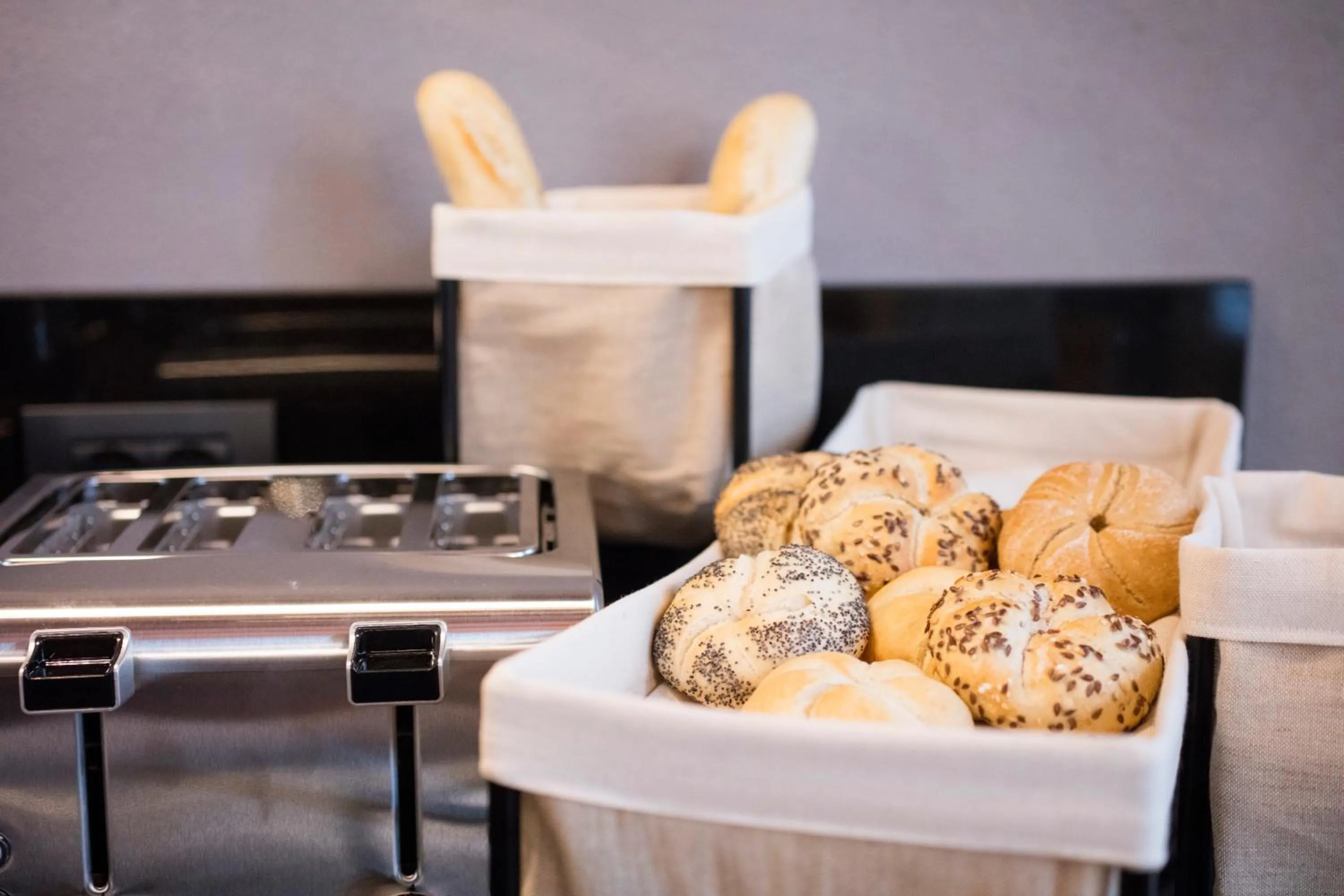 Buffet breakfast in The Frame Hotel