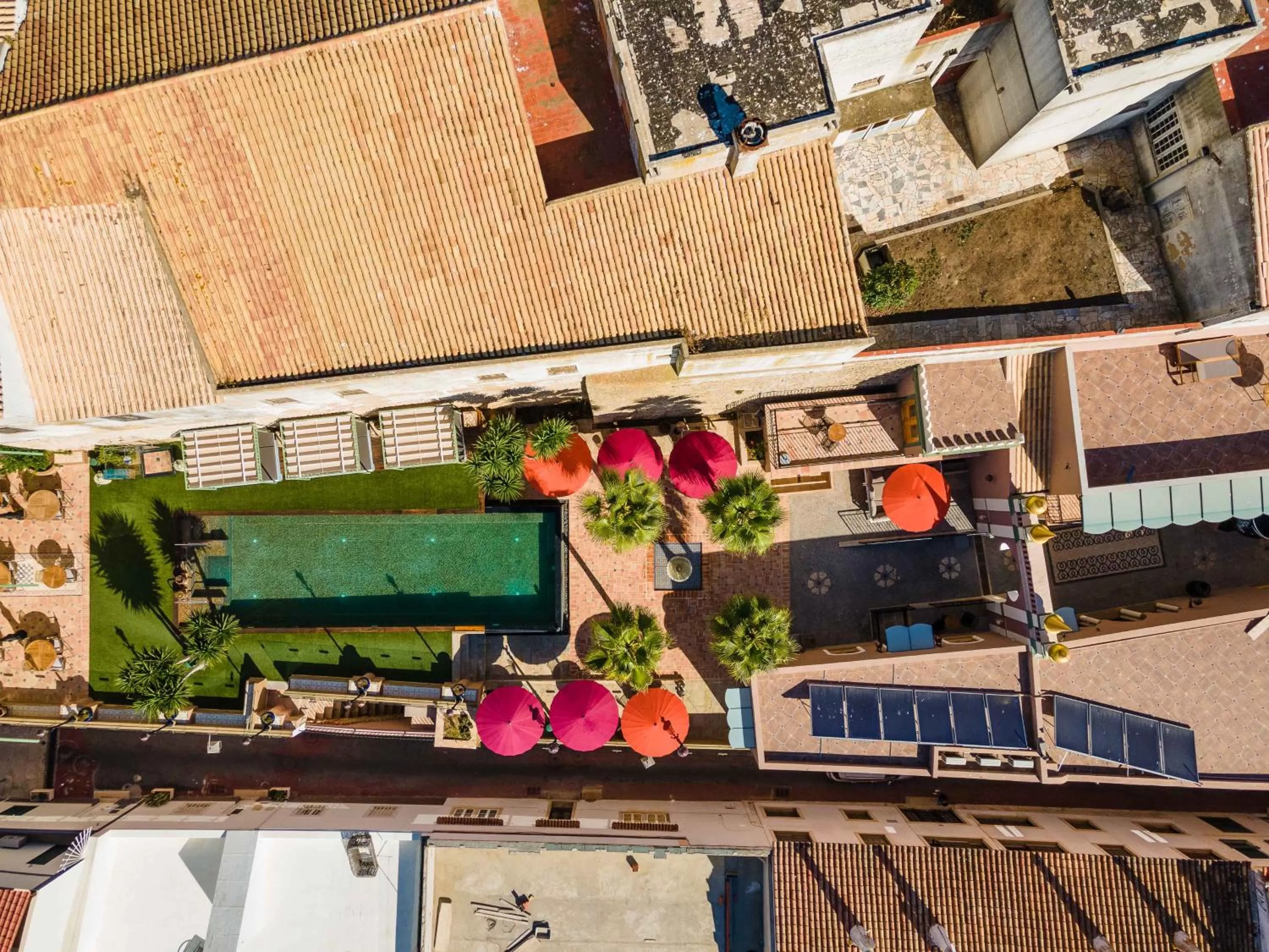 Bird's eye view in Vila Origens Boutique Hotel Albufeira – Adults Only