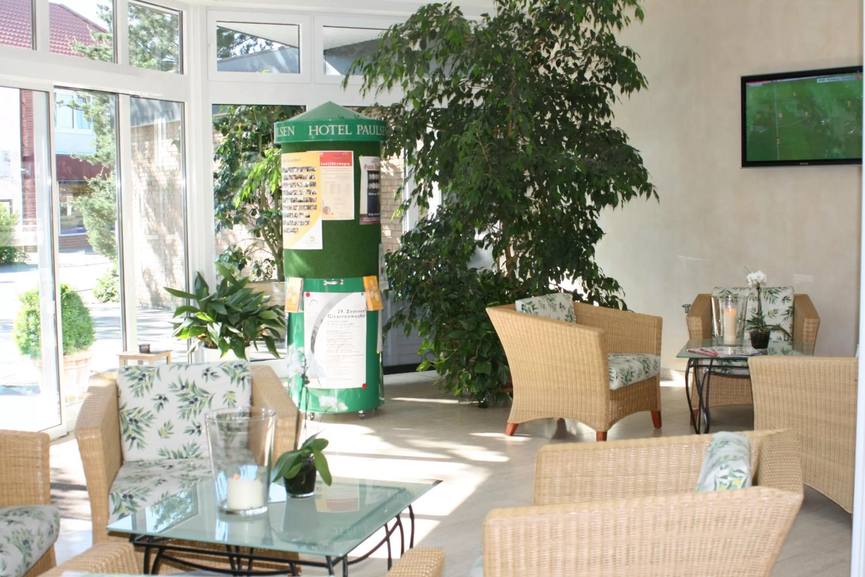 Lobby or reception in Hotel Paulsen