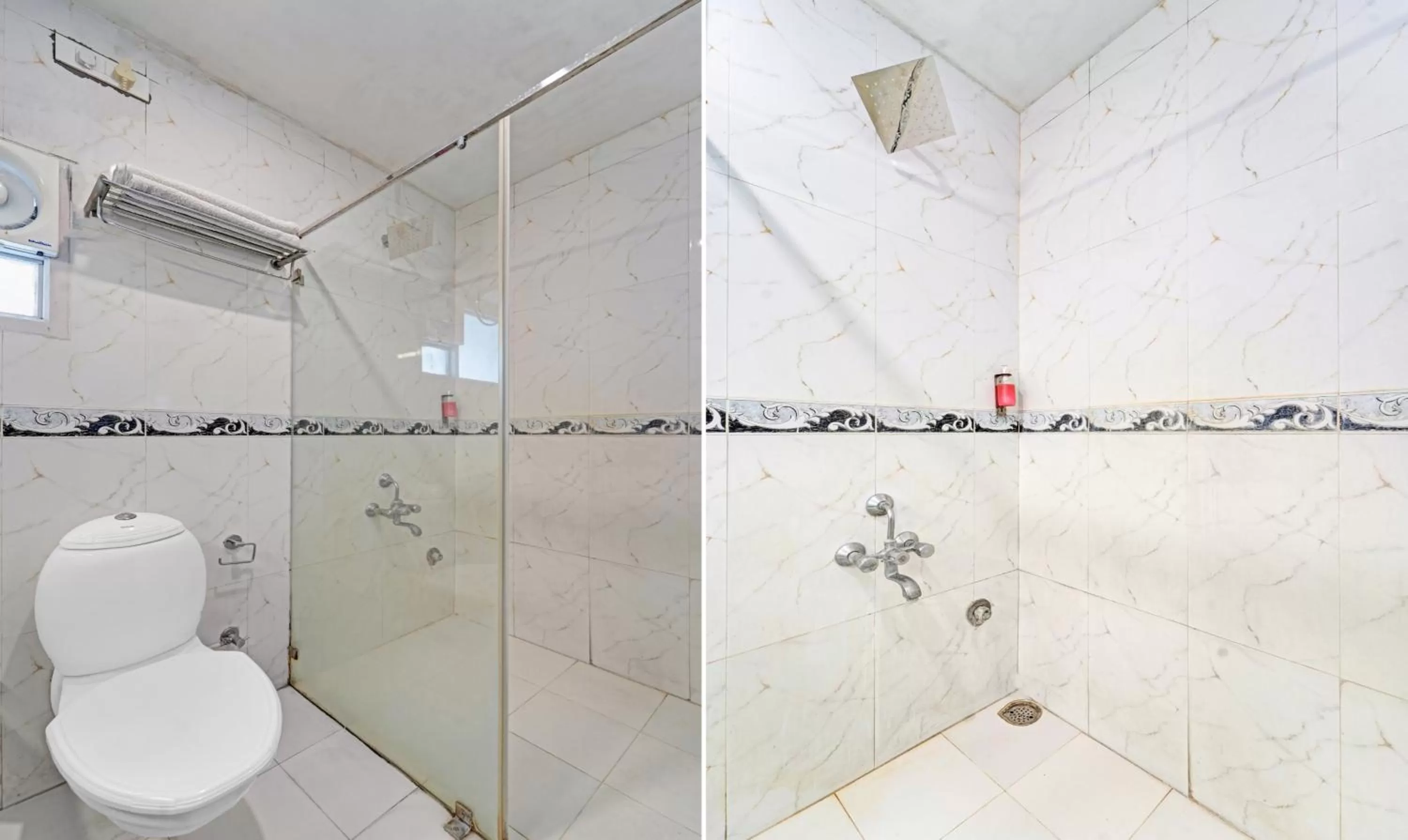 Shower, Bathroom in Upar Hotels Cinecity Kodambakkam RAGHAVENDRA MANDAPAM