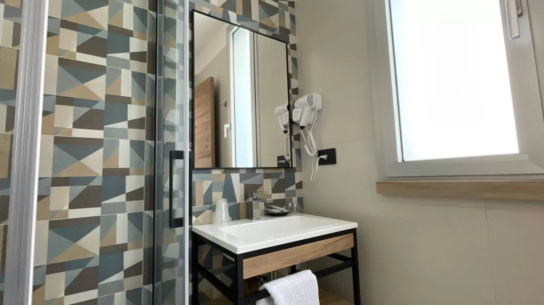 Bathroom in Bari Airport B&B