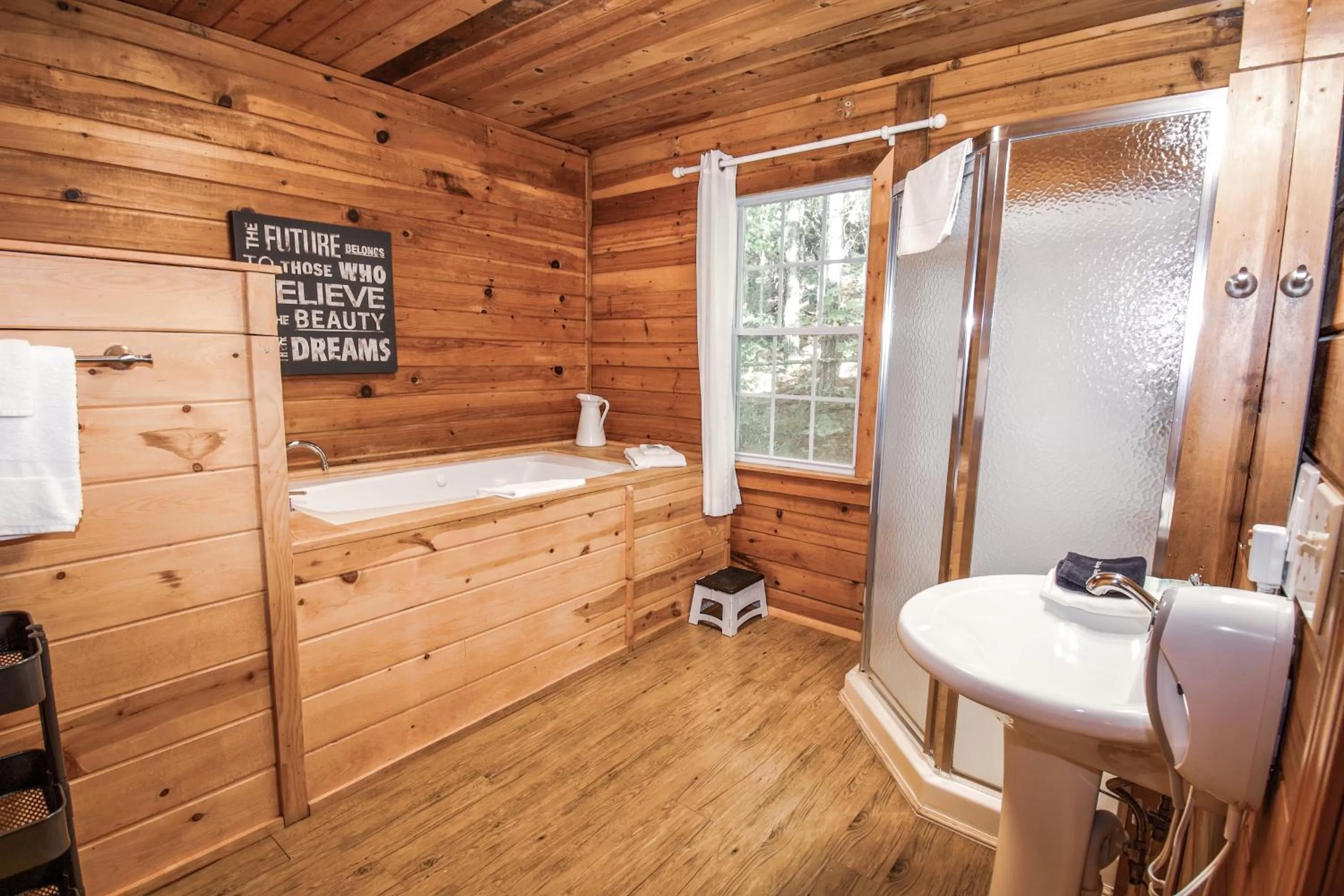 Shower in Paradise Hills, Winery Resort & Spa