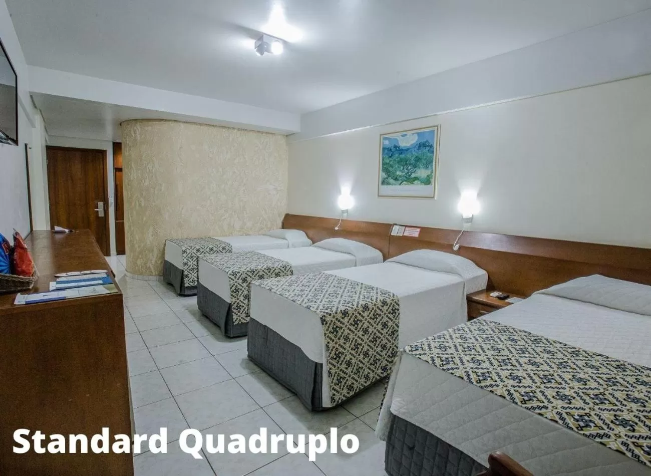 Bed in Foz Presidente Comfort Hotel