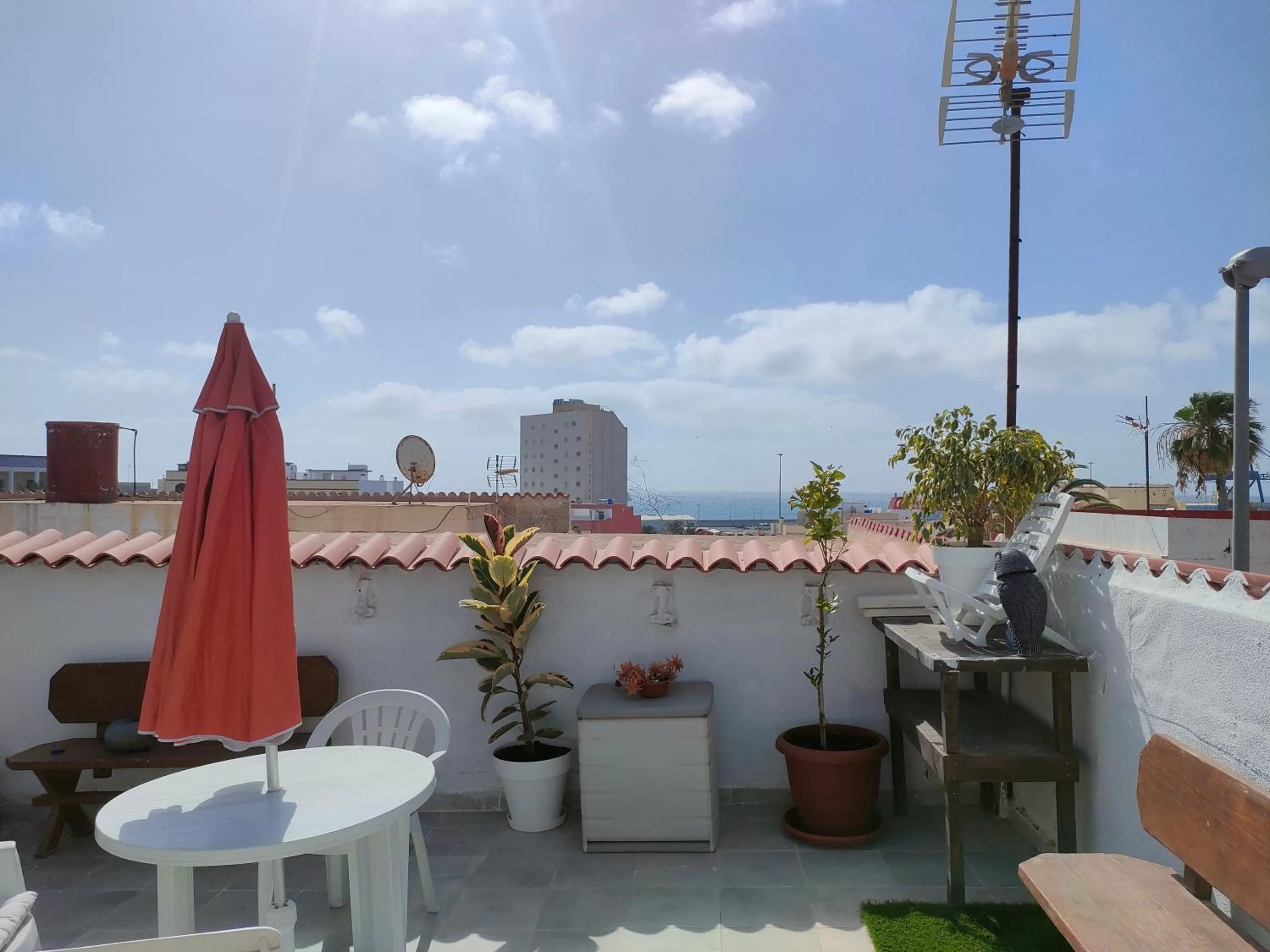 Balcony/Terrace in Alba 2 apartamento y Alba 3 habitación con baño