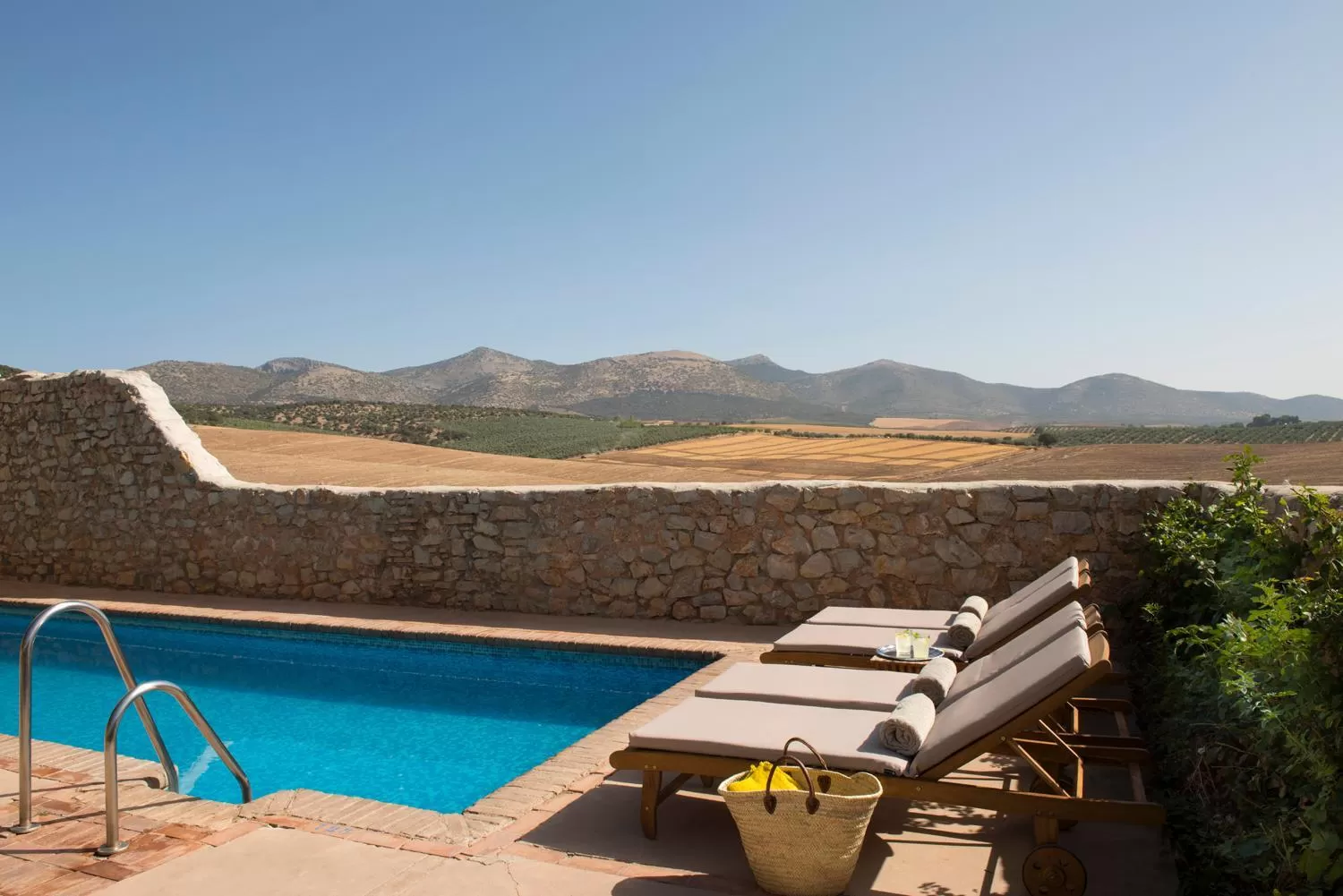 Swimming pool in Hotel Cortijo del Marqués