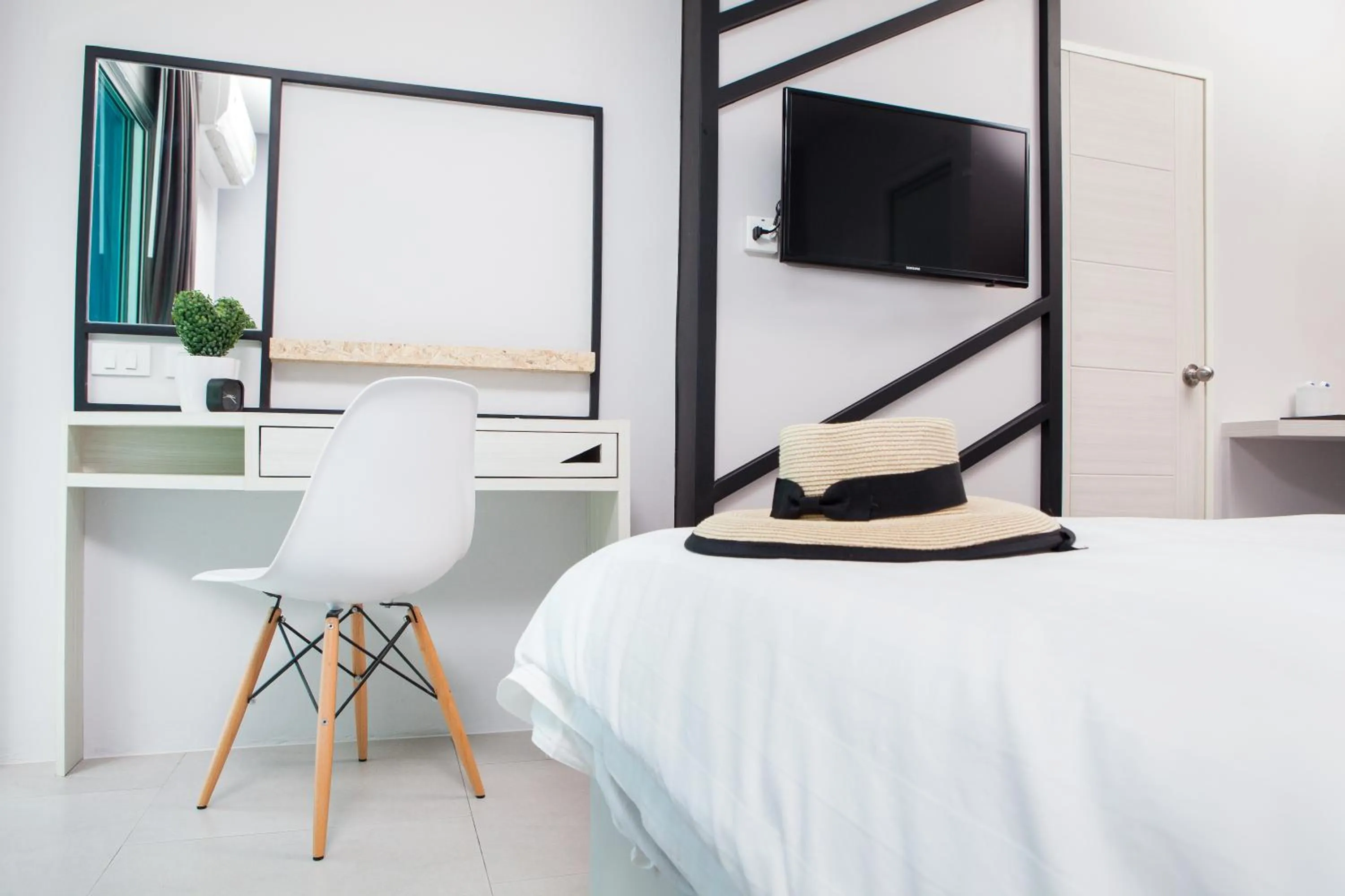 Decorative detail, Bed in The Crib Patong - SHA Certified