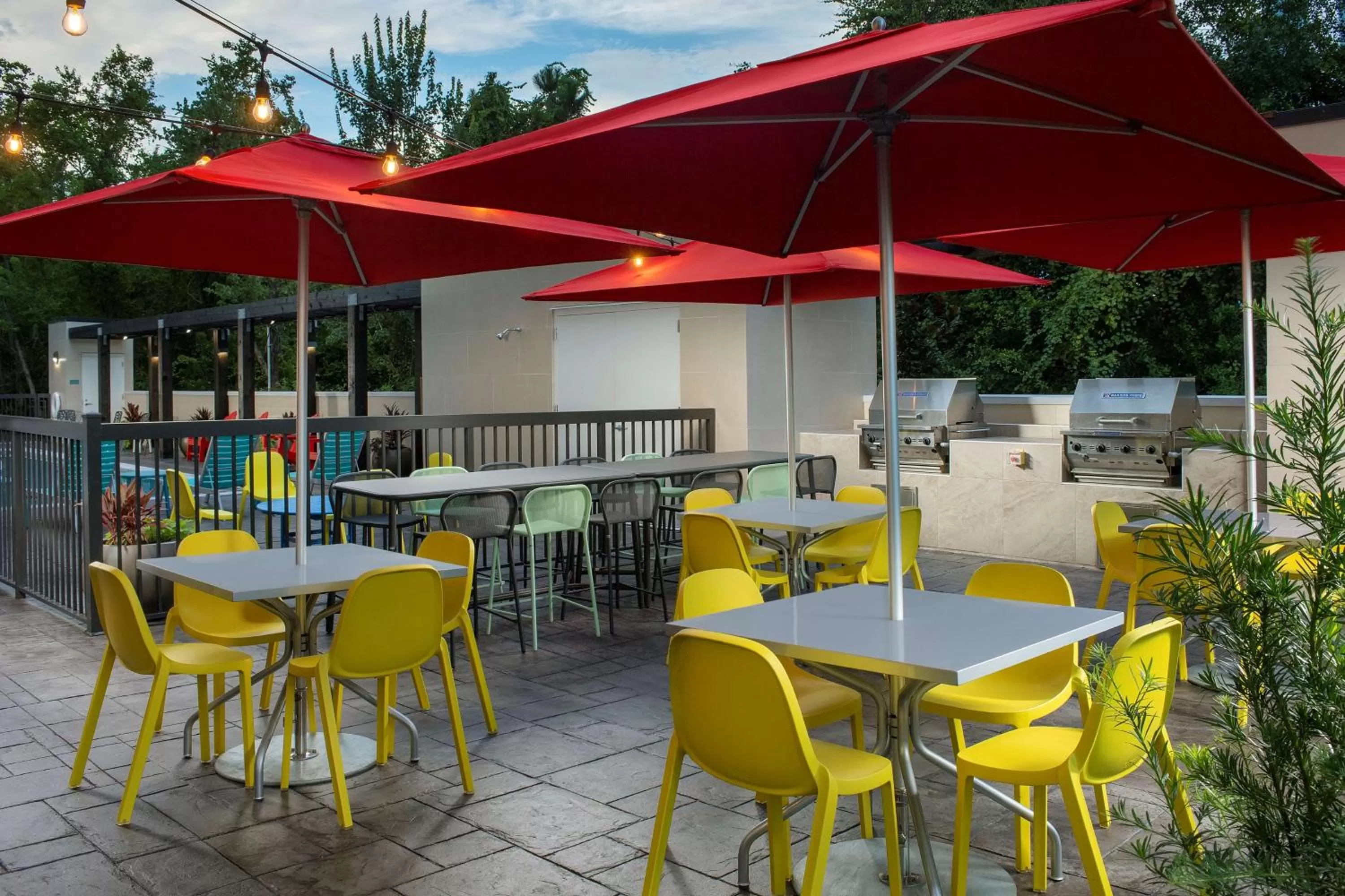 Patio in Home2 Suites By Hilton St. Augustine I-95