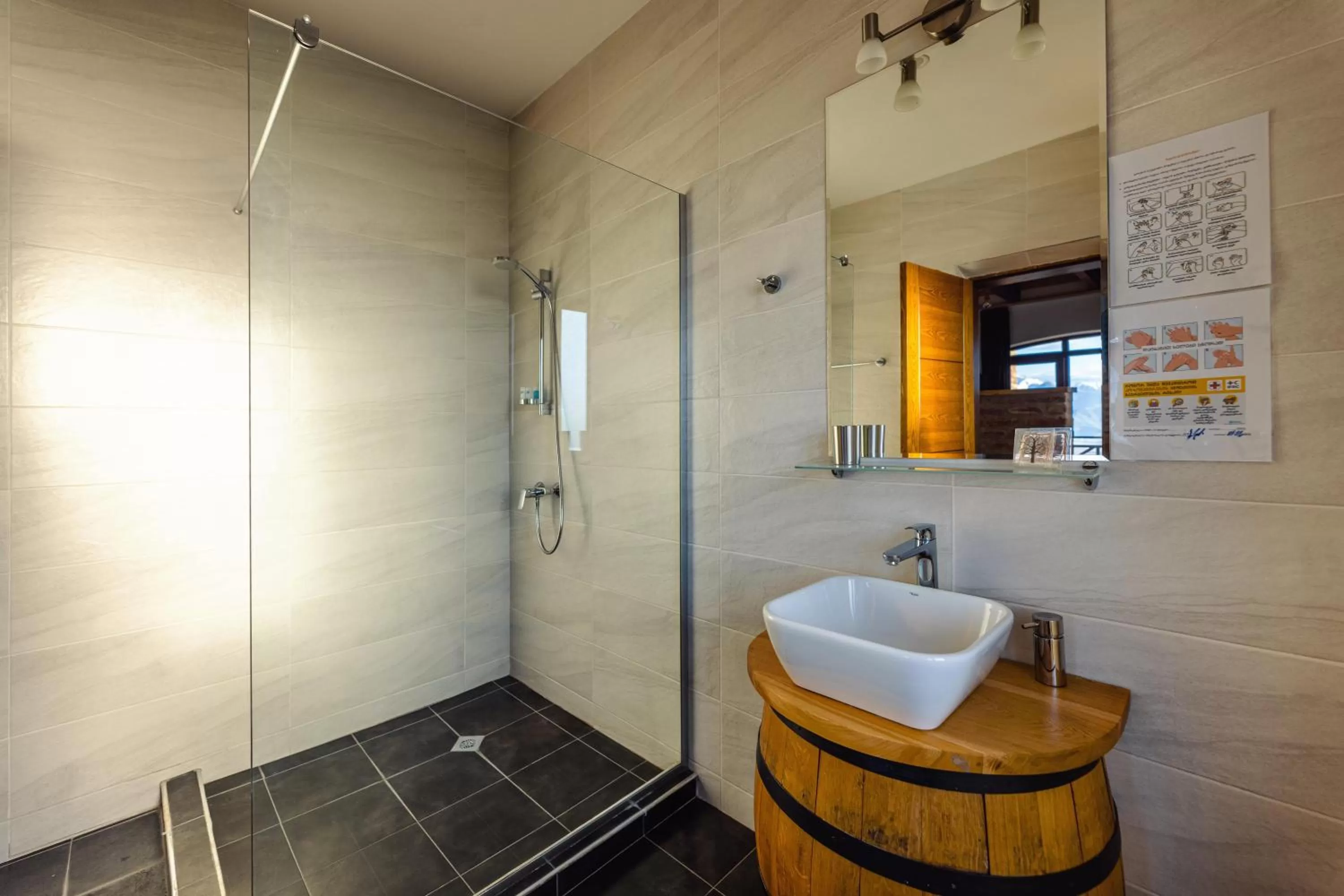 Bathroom in Schuchmann Wines Château,Villas & SPA