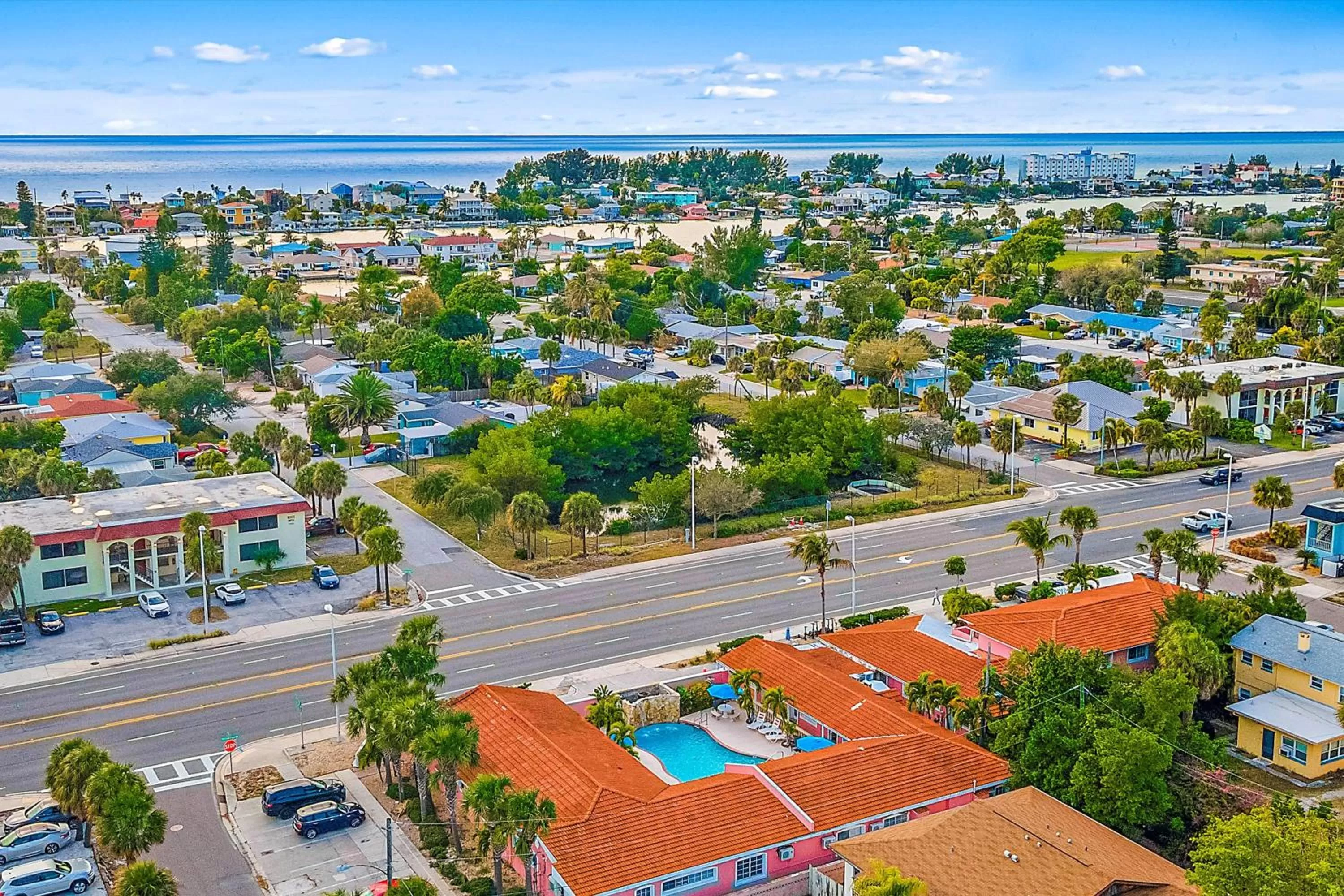 Bird's eye view in Blind Pass Resort Motel