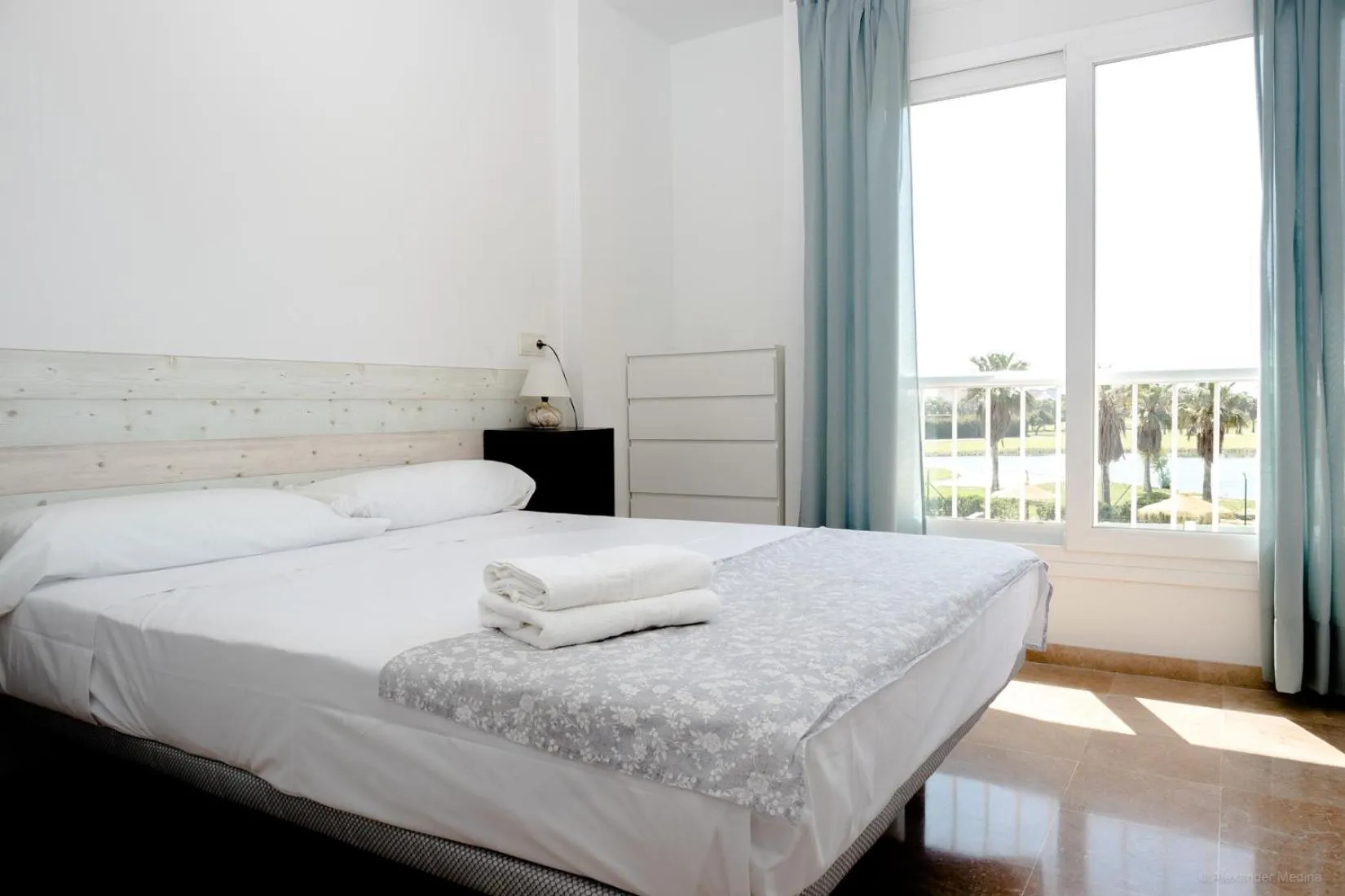 Bedroom, Bed in Roquetas Beach and Playa Serena Golf Village