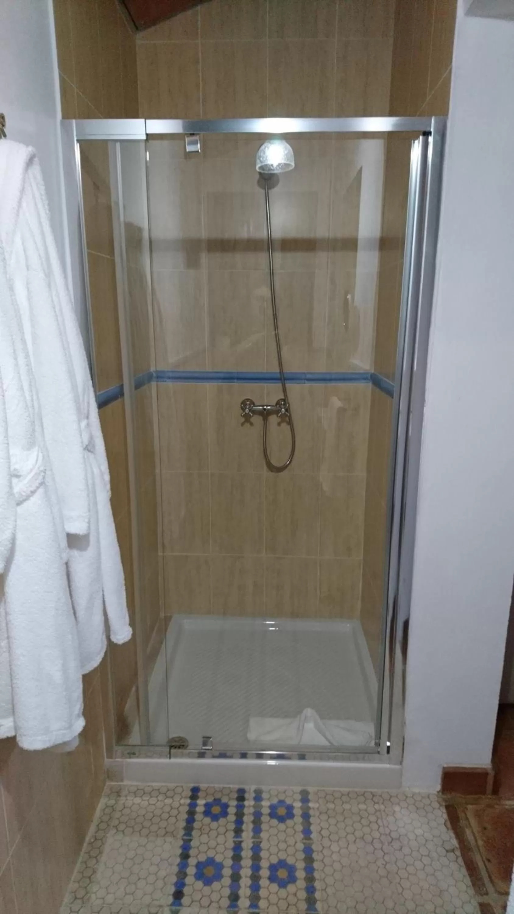 Shower in Hotel Fuente del Sol