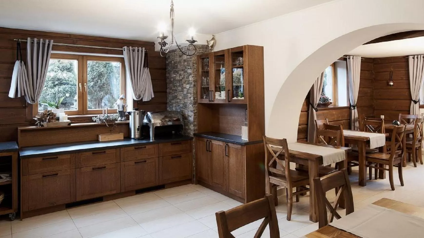 Dining area in Chata u Bronka