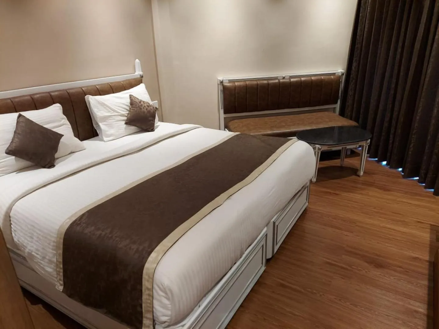 Bed in Hotel Shree Hari