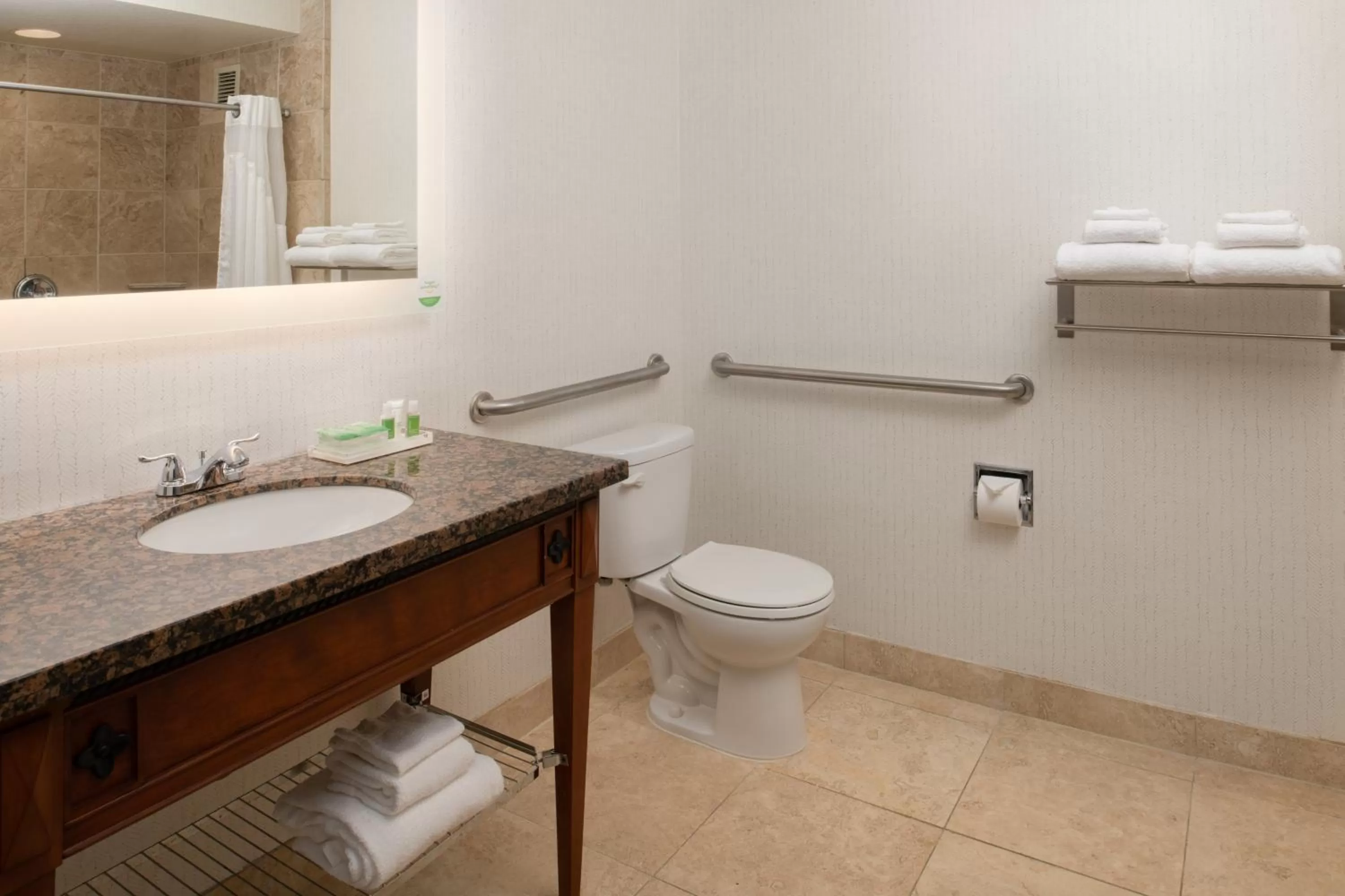 Bathroom in Holiday Inn Portland - Columbia Riverfront by IHG