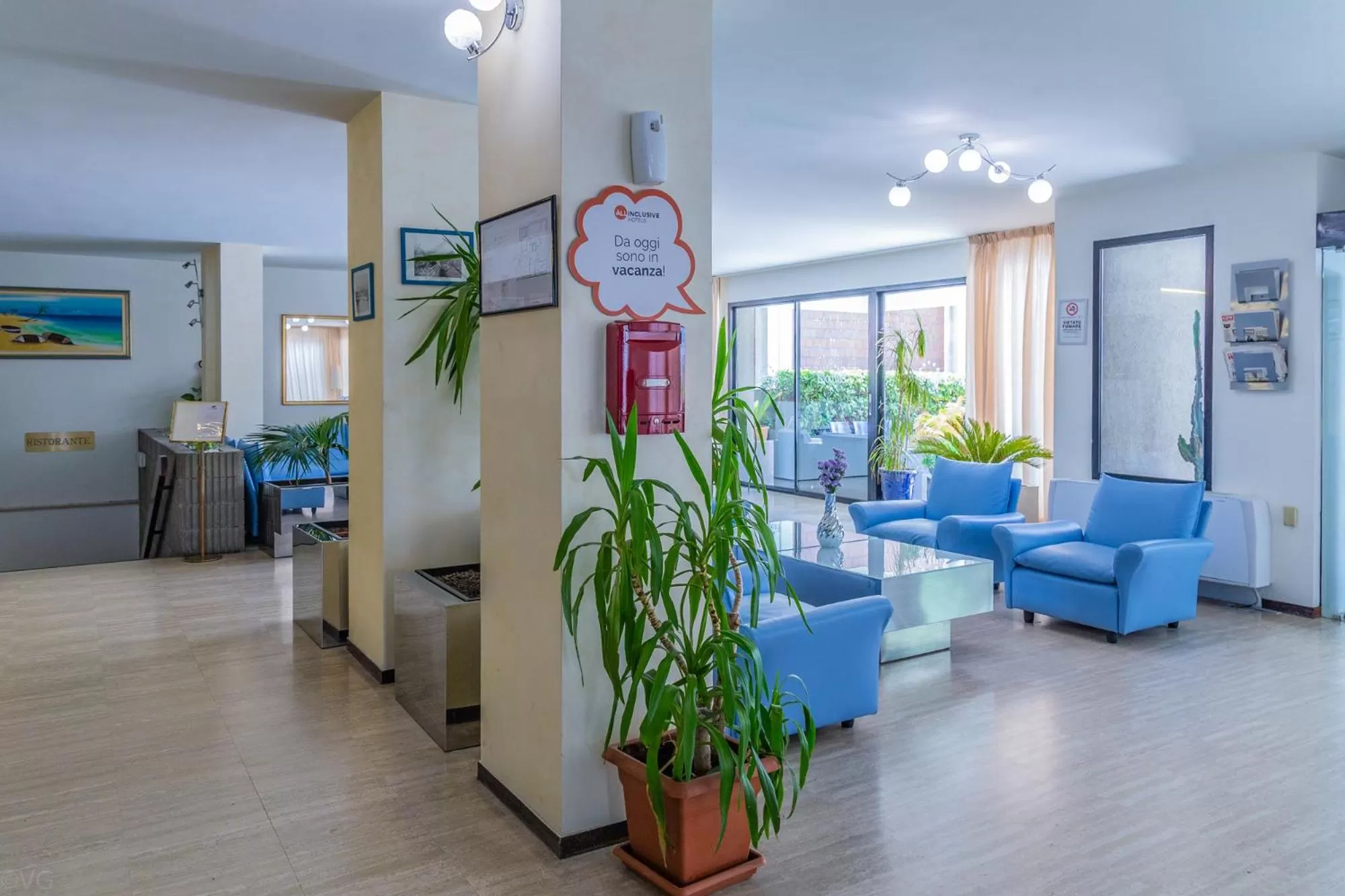 Lobby or reception in Eurhotel