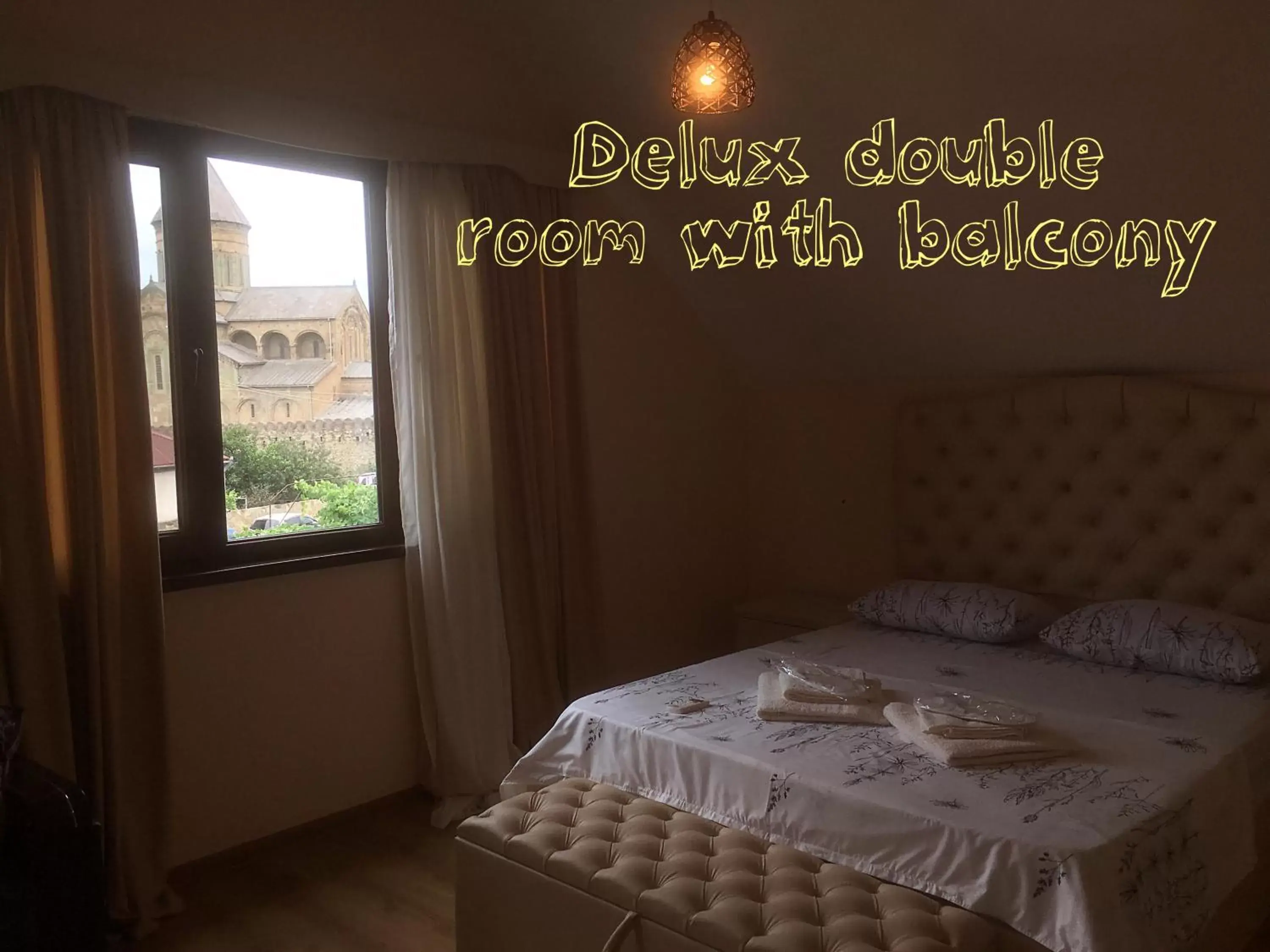 Deluxe Double Room with Balcony in Hotel Bagineti Deluxe Double Room with Balcony in Hotel Bagineti