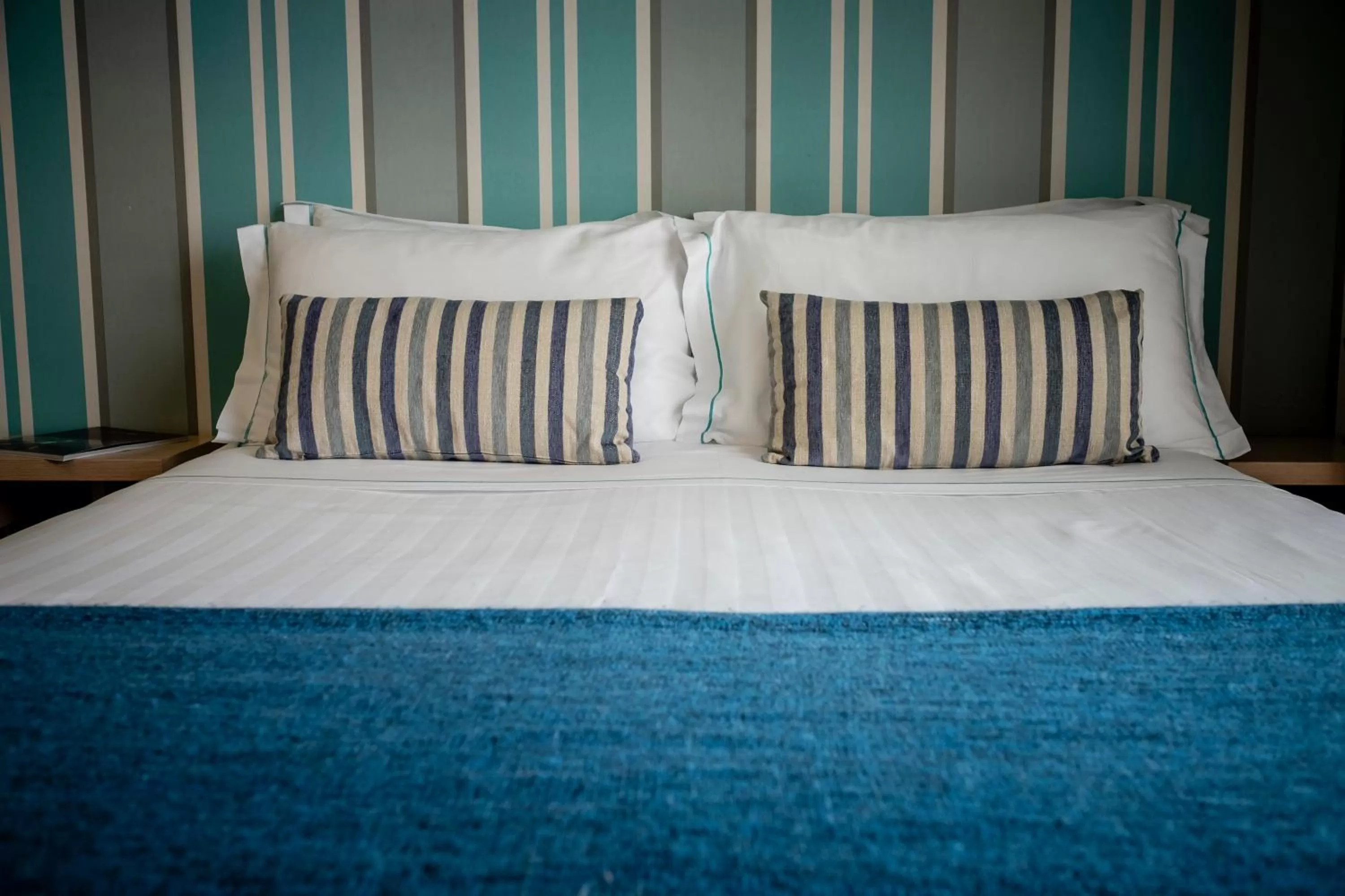 Bed in Le Rose Spa Hotel