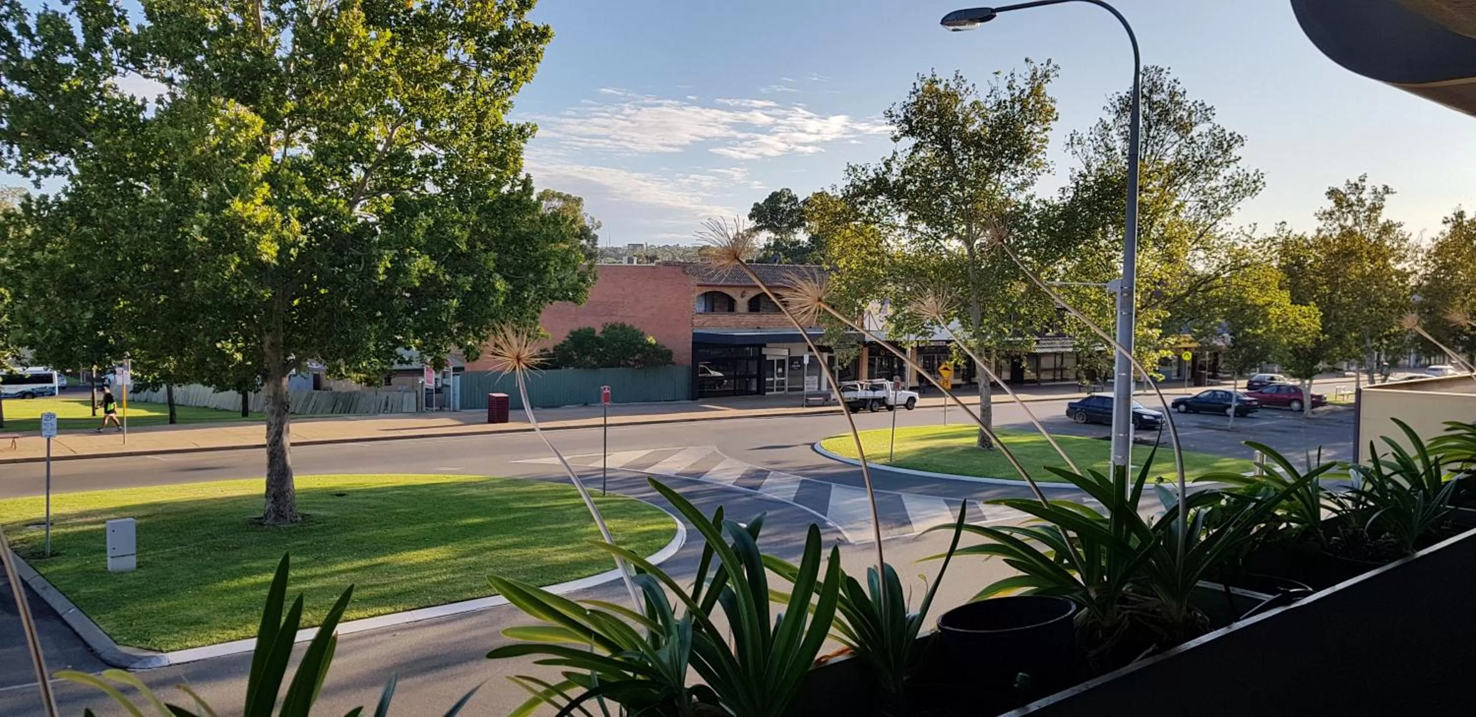 City view in The Grand Motel