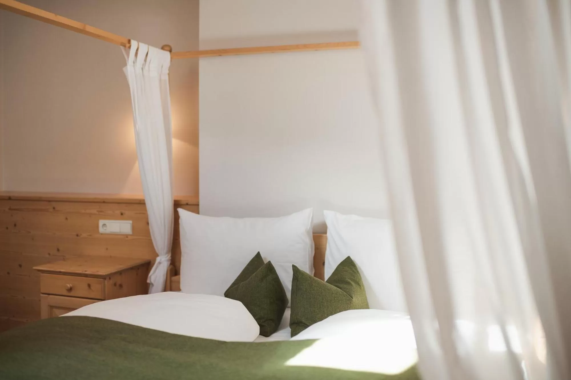 Bed in Hotel Kesslwirt