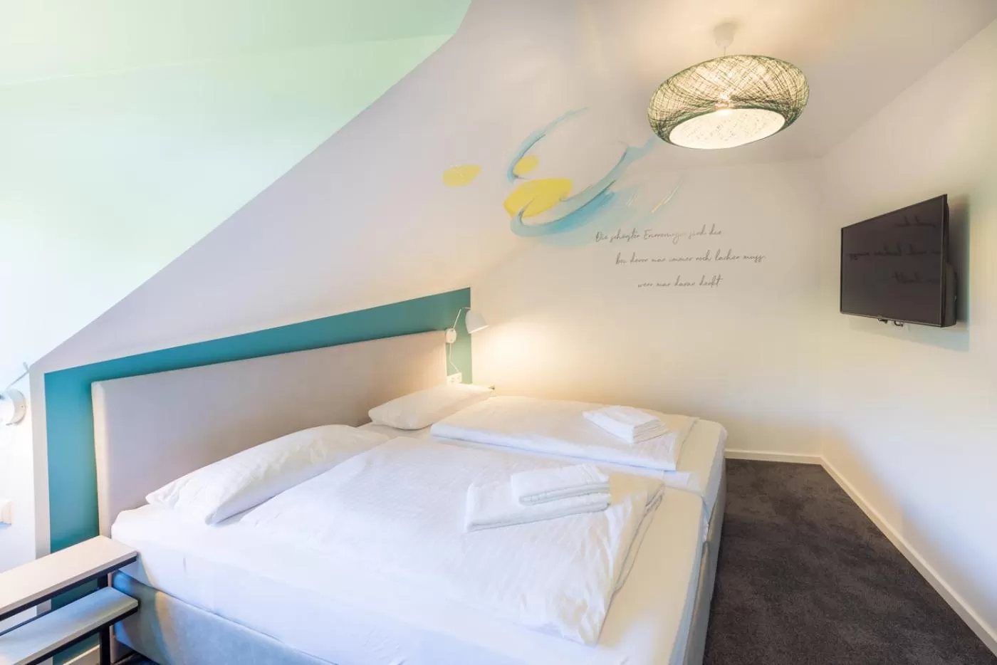 Bedroom, Bed in Hotel & Restaurant Mühlenglück