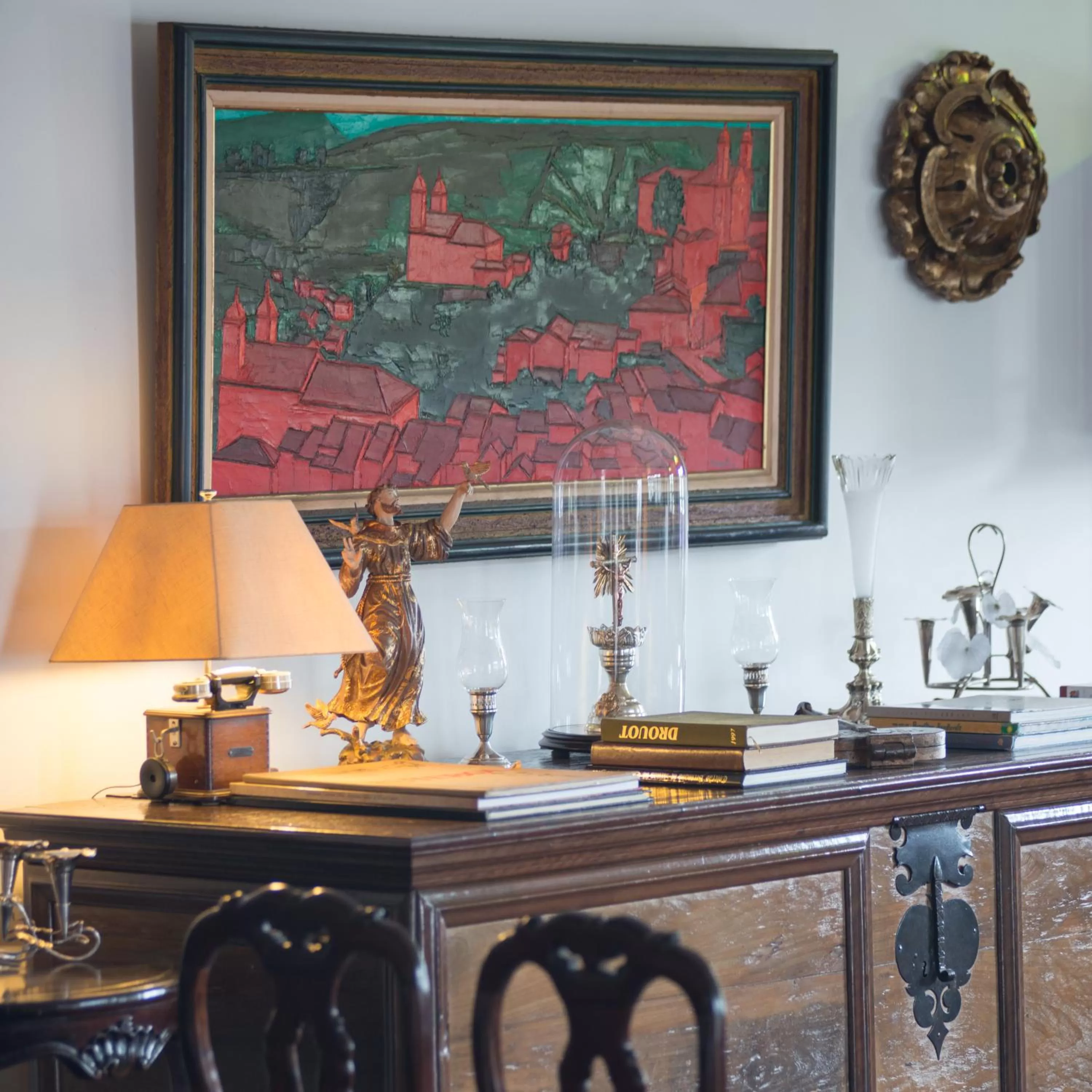 Lobby or reception in Pousada do Mondego