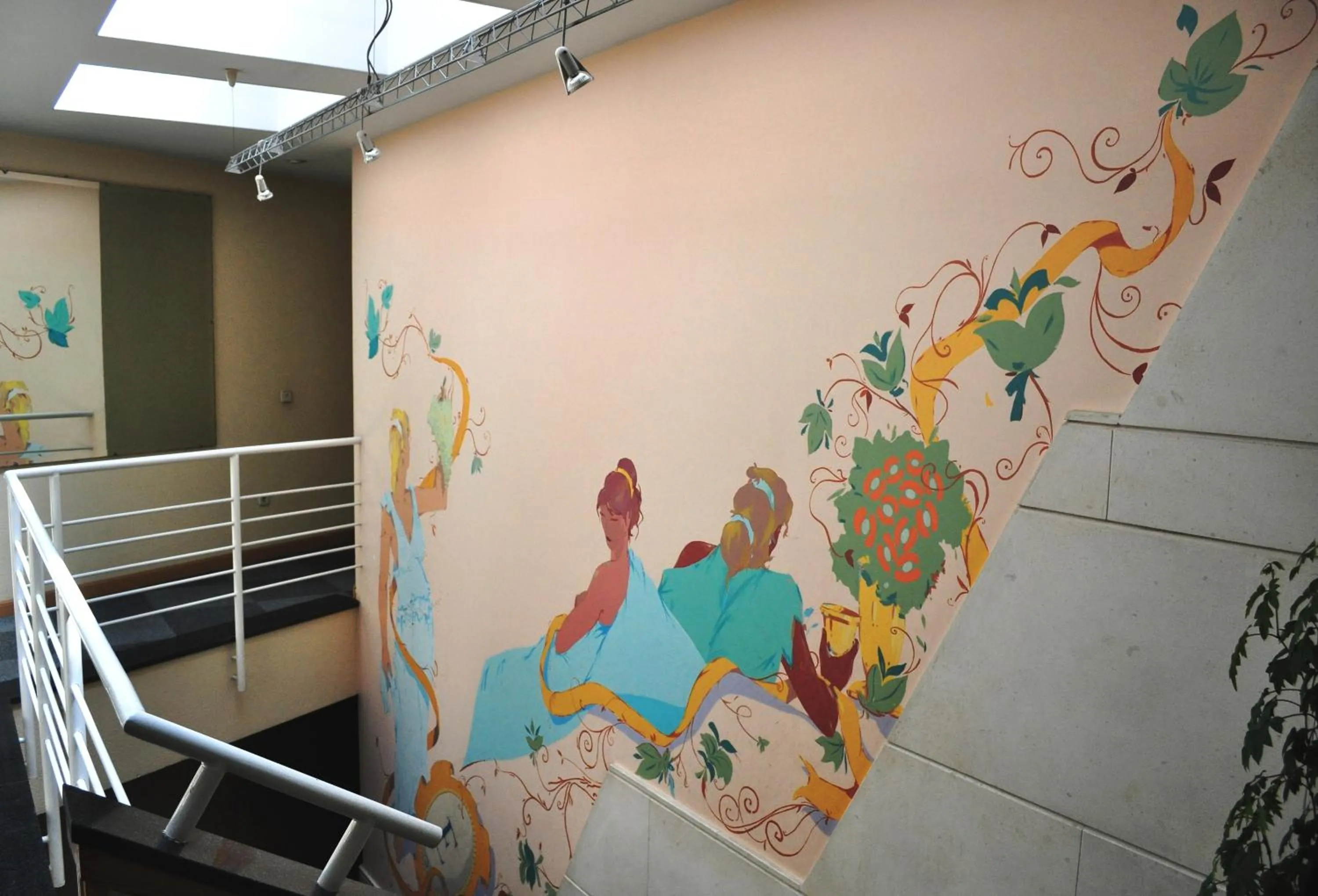 Decorative detail in Hotel España