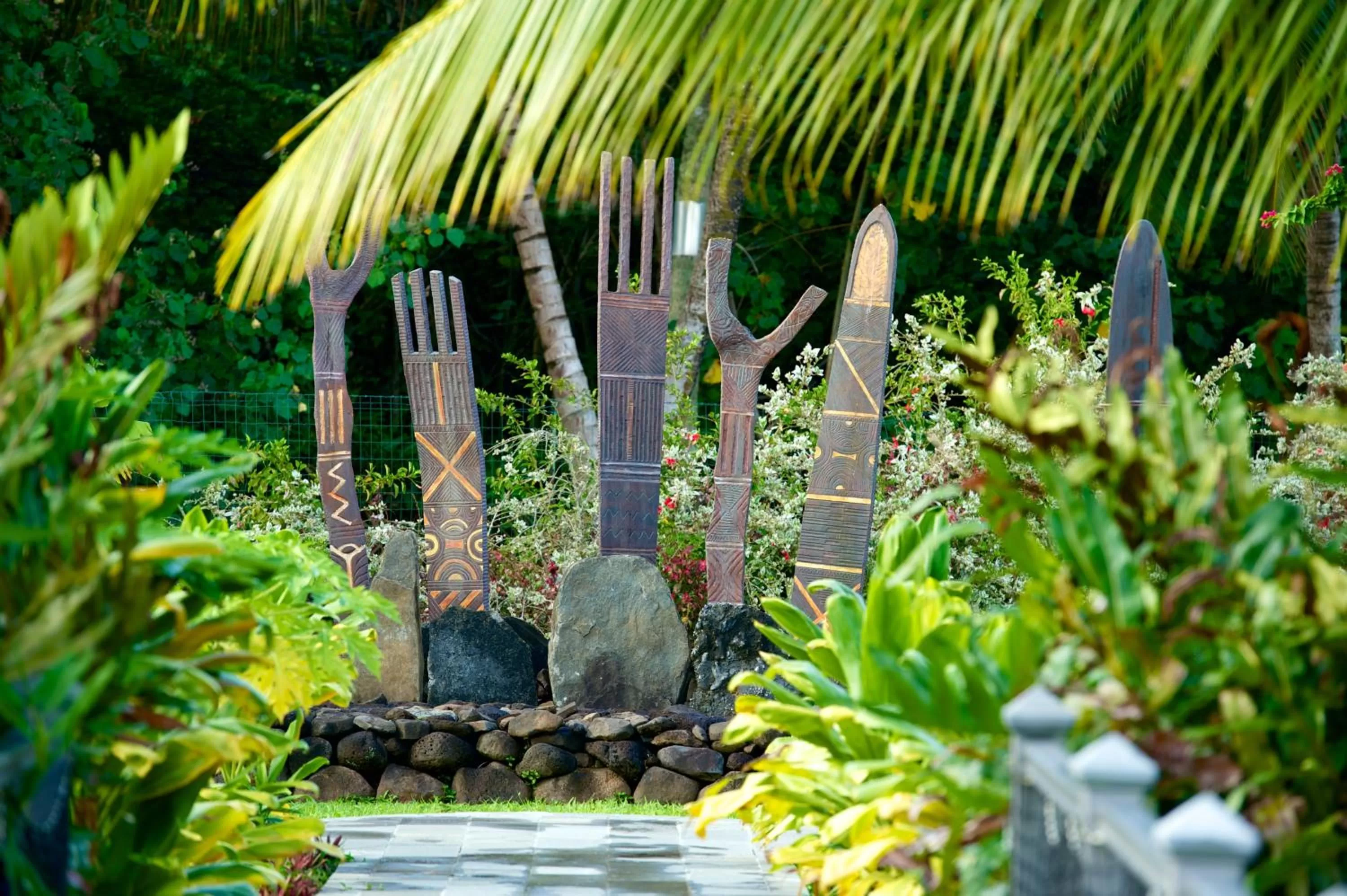 Area and facilities in Maitai Lapita Village Huahine