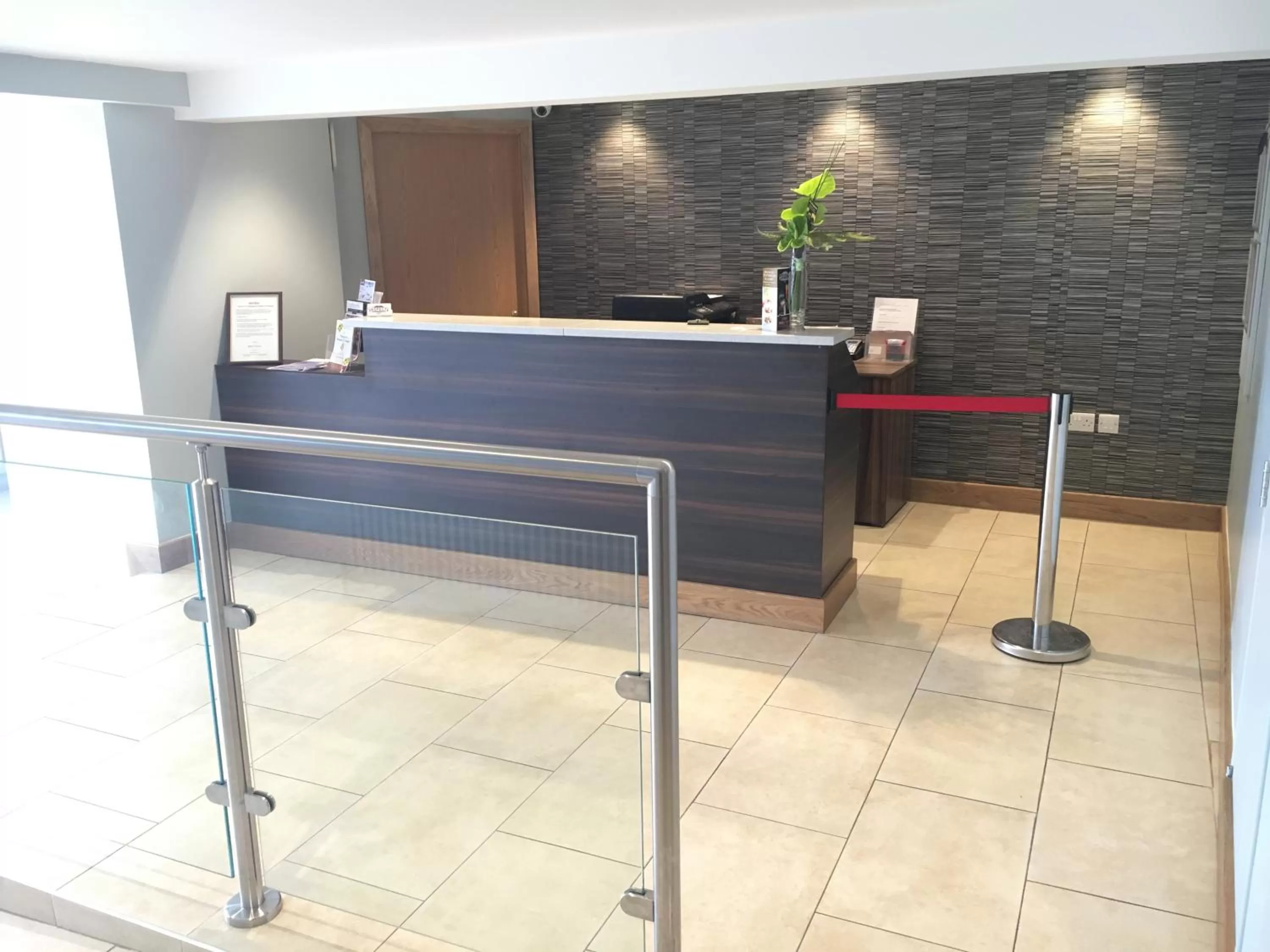 Lobby or reception in Best Western Lancaster Morecambe Lothersdale Hotel