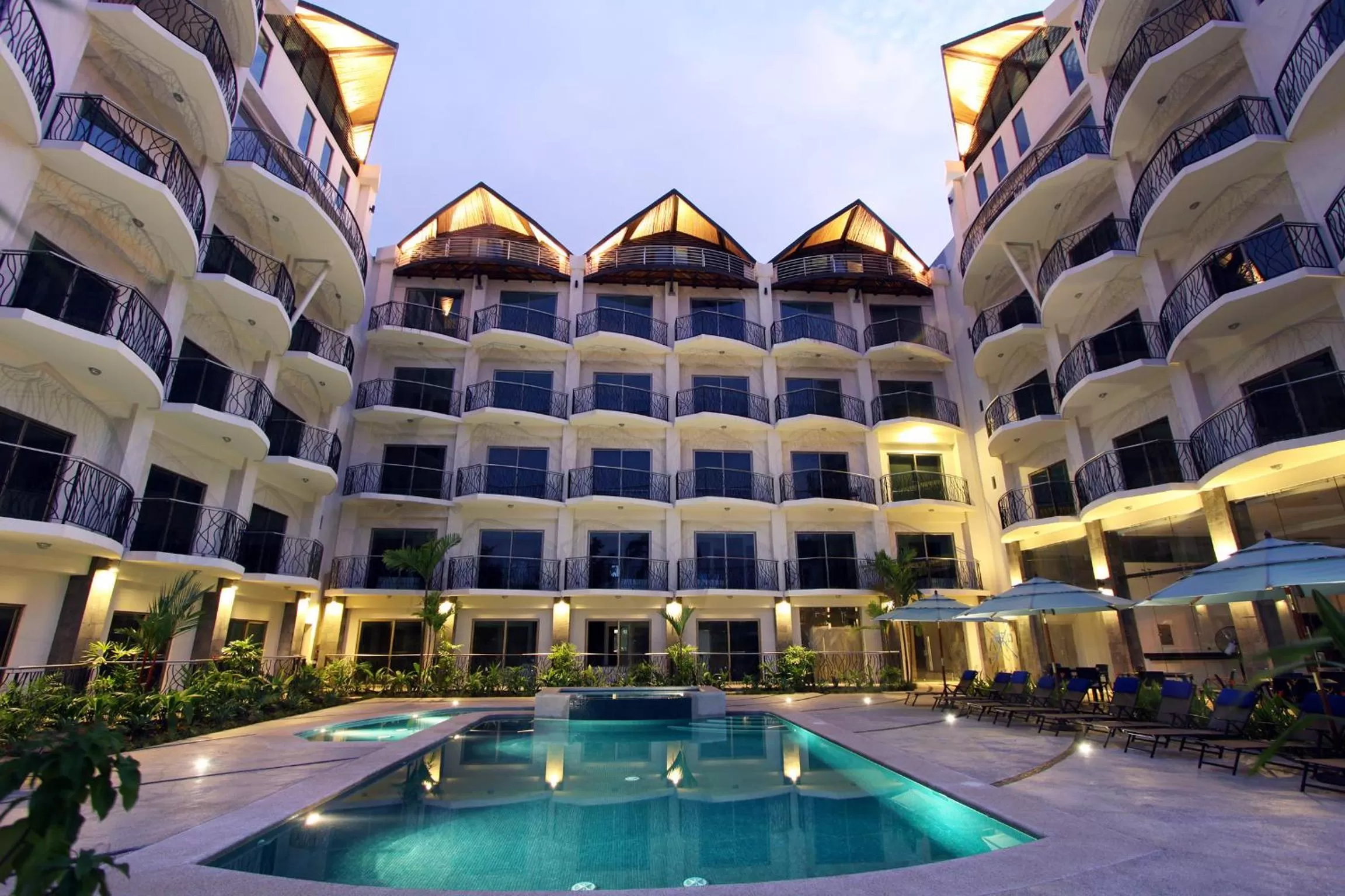 Patio in Oceano Boutique Hotel & Bistró