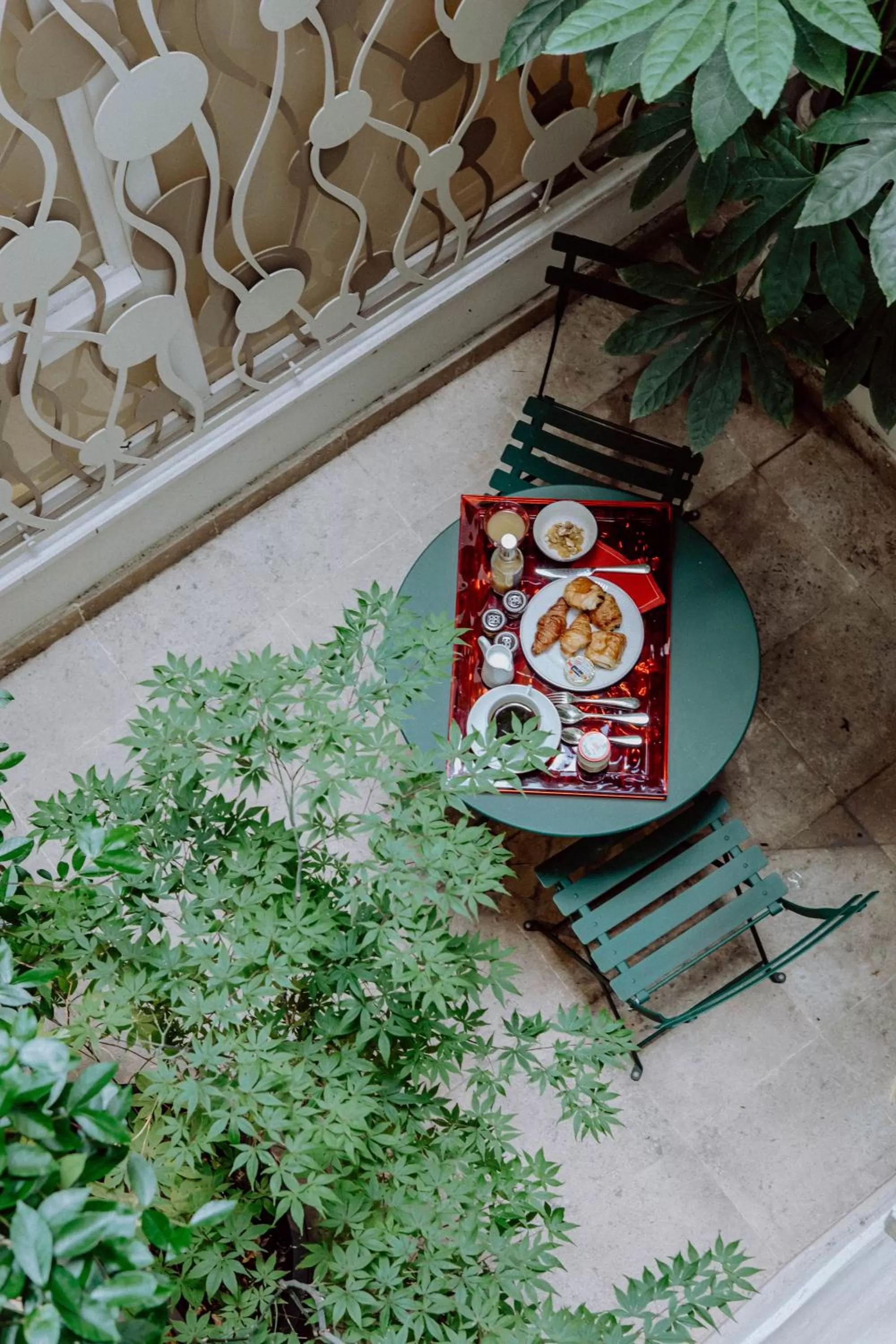 Patio in Hôtel de Lille - Saint-Germain des Près