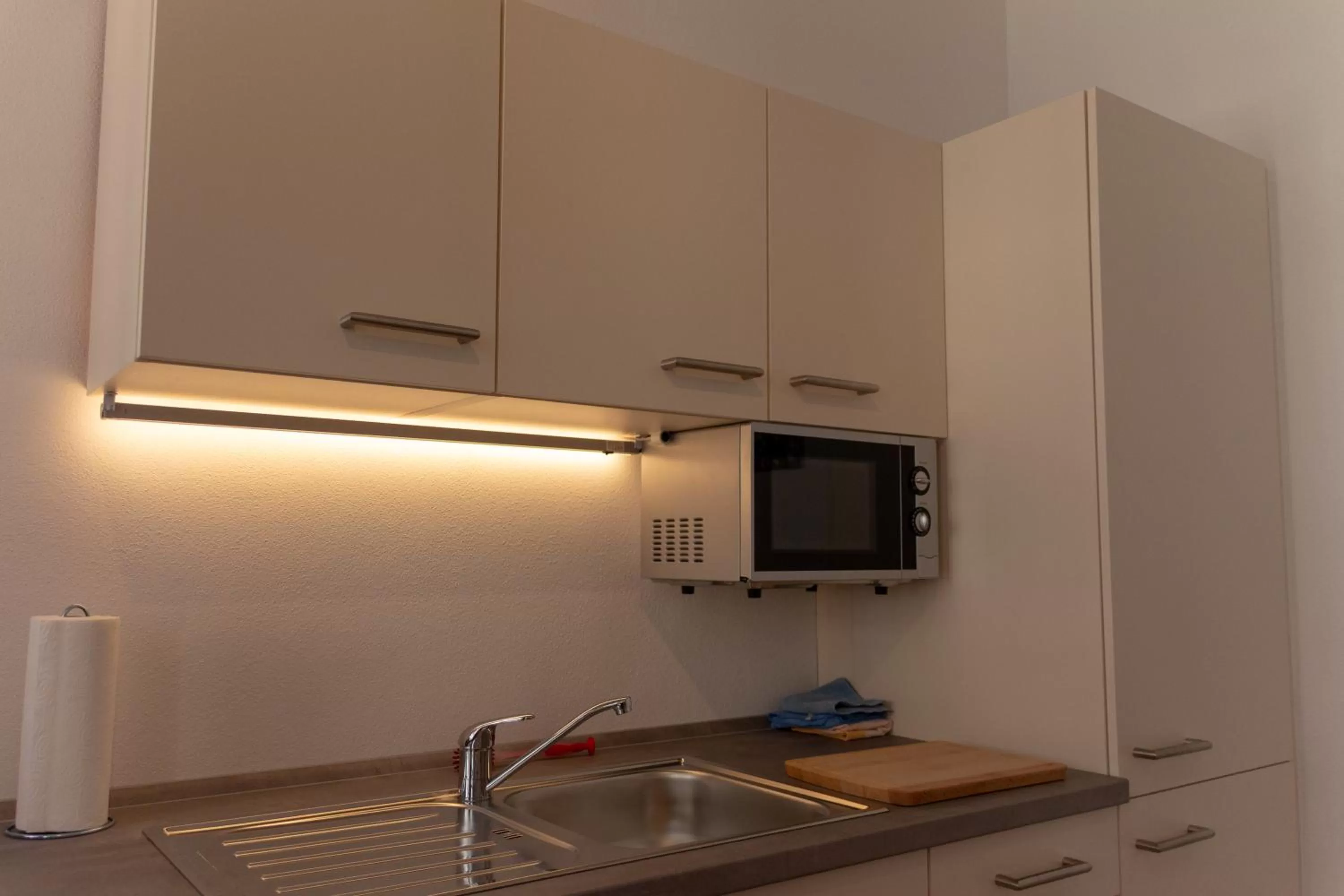Kitchen or kitchenette in Hotel-Restaurant Hackteufel
