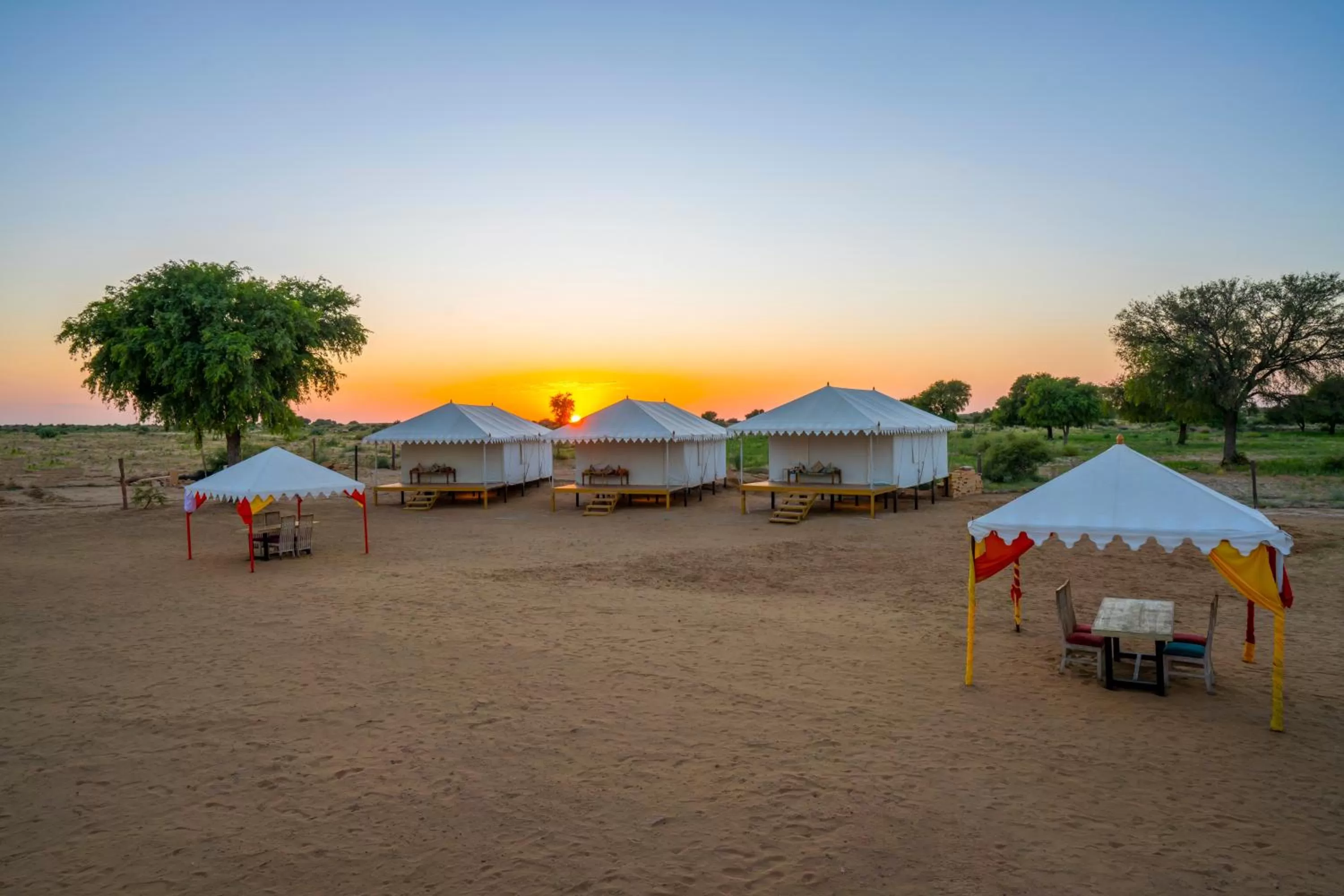 Day in Helsinki Desert Camp
