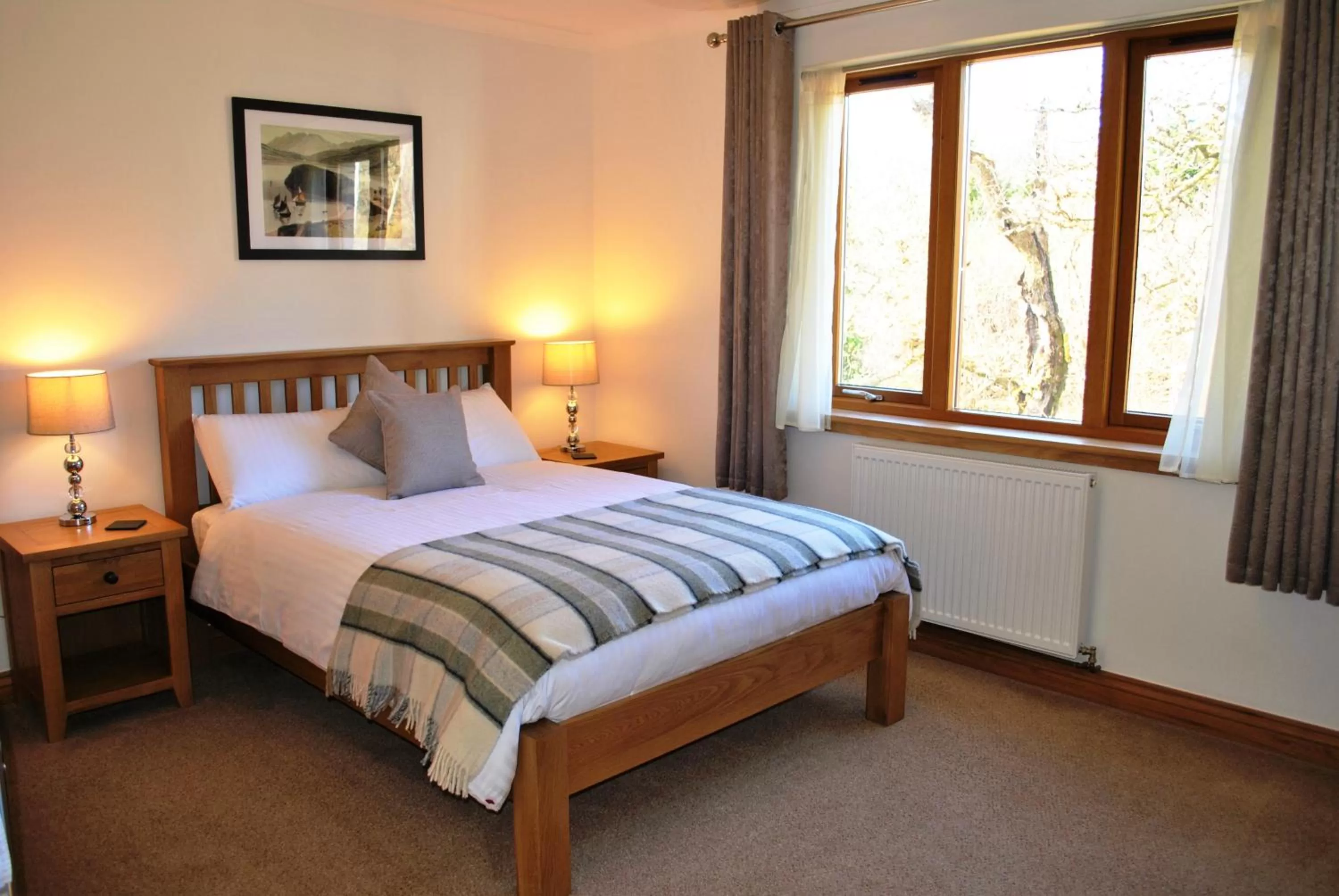 Bed in Orchard House Bed and Breakfast