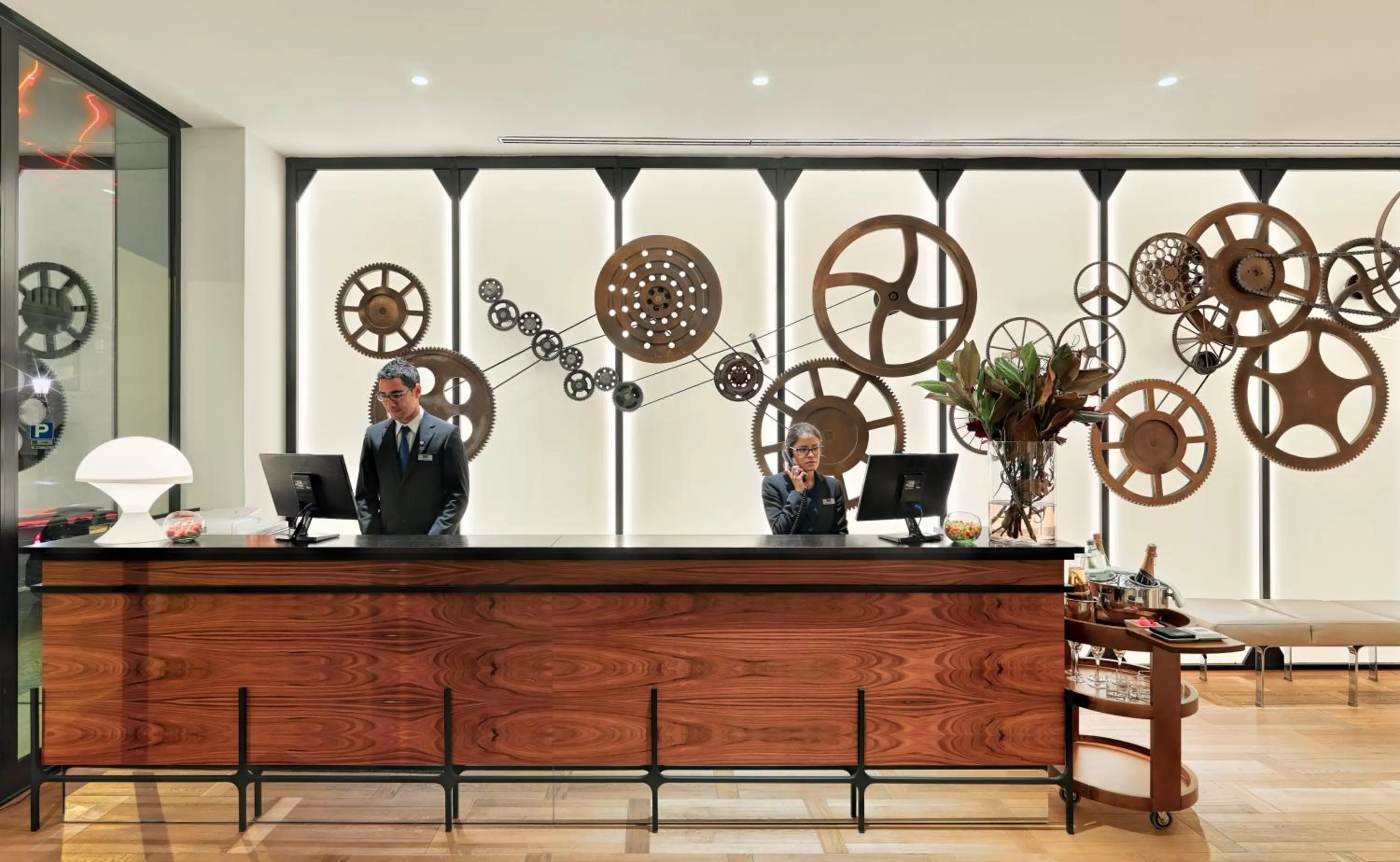 Lobby or reception in H10 Cubik 4* Sup