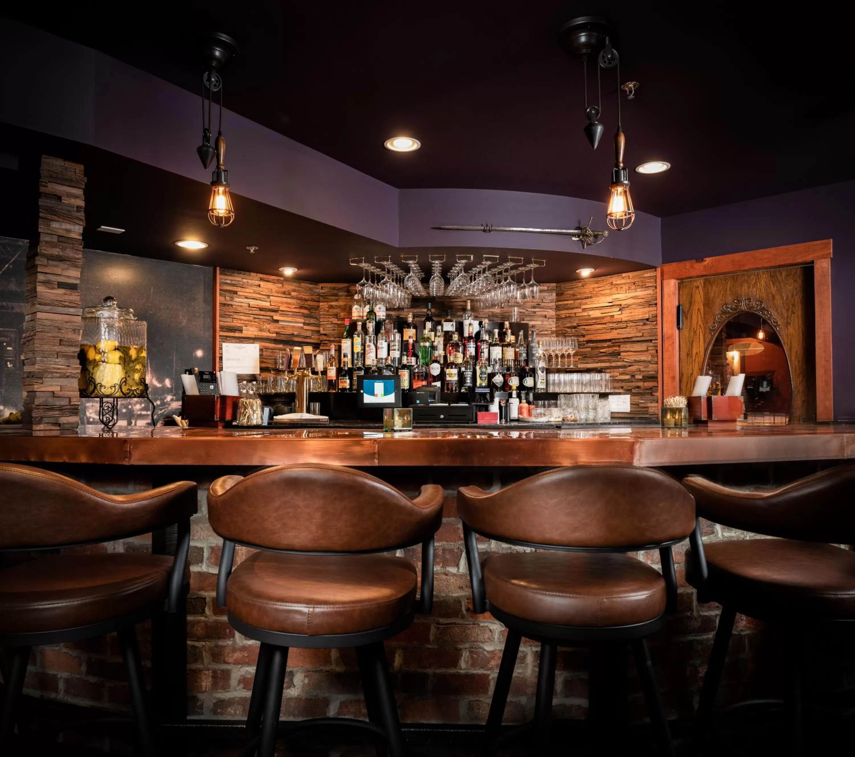 Lounge or bar in The Horton Hotel