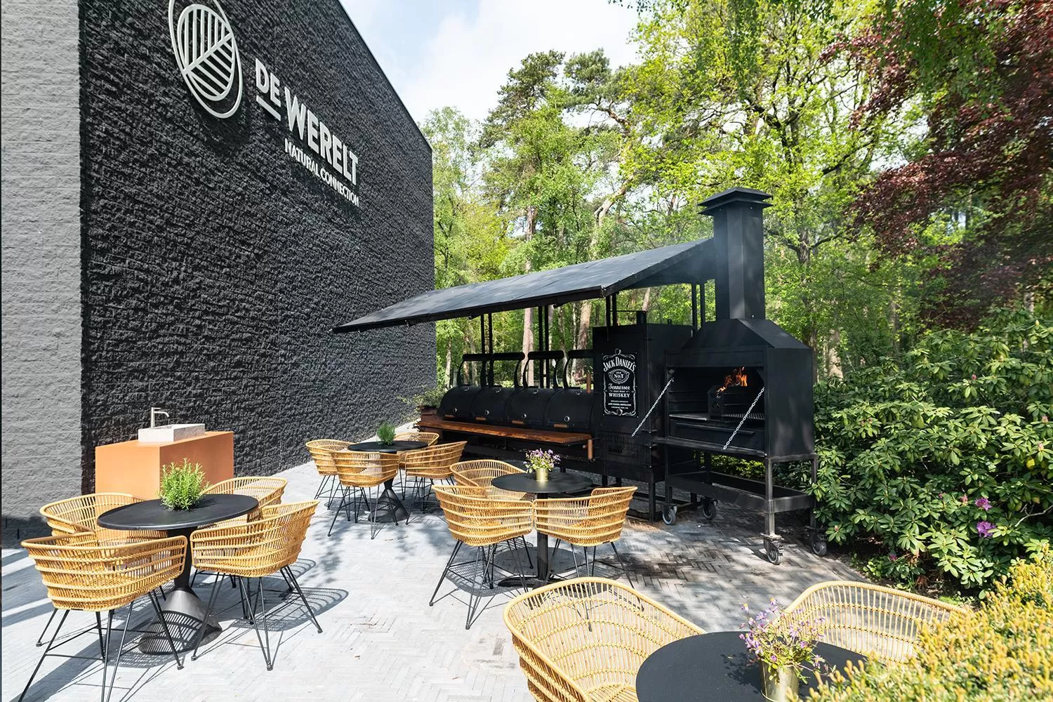 BBQ facilities in Hotel de Werelt