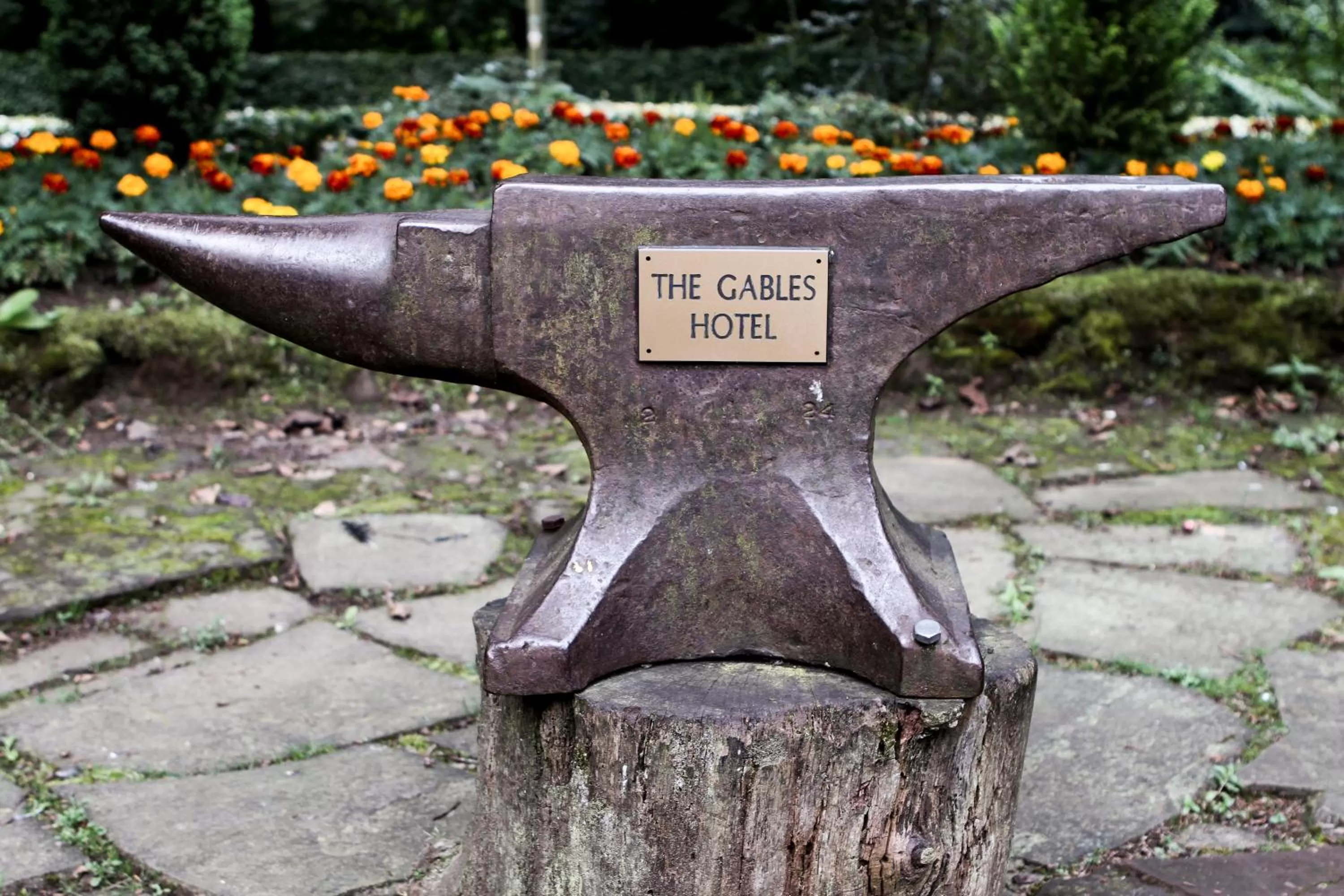 Decorative detail in The Gables Hotel