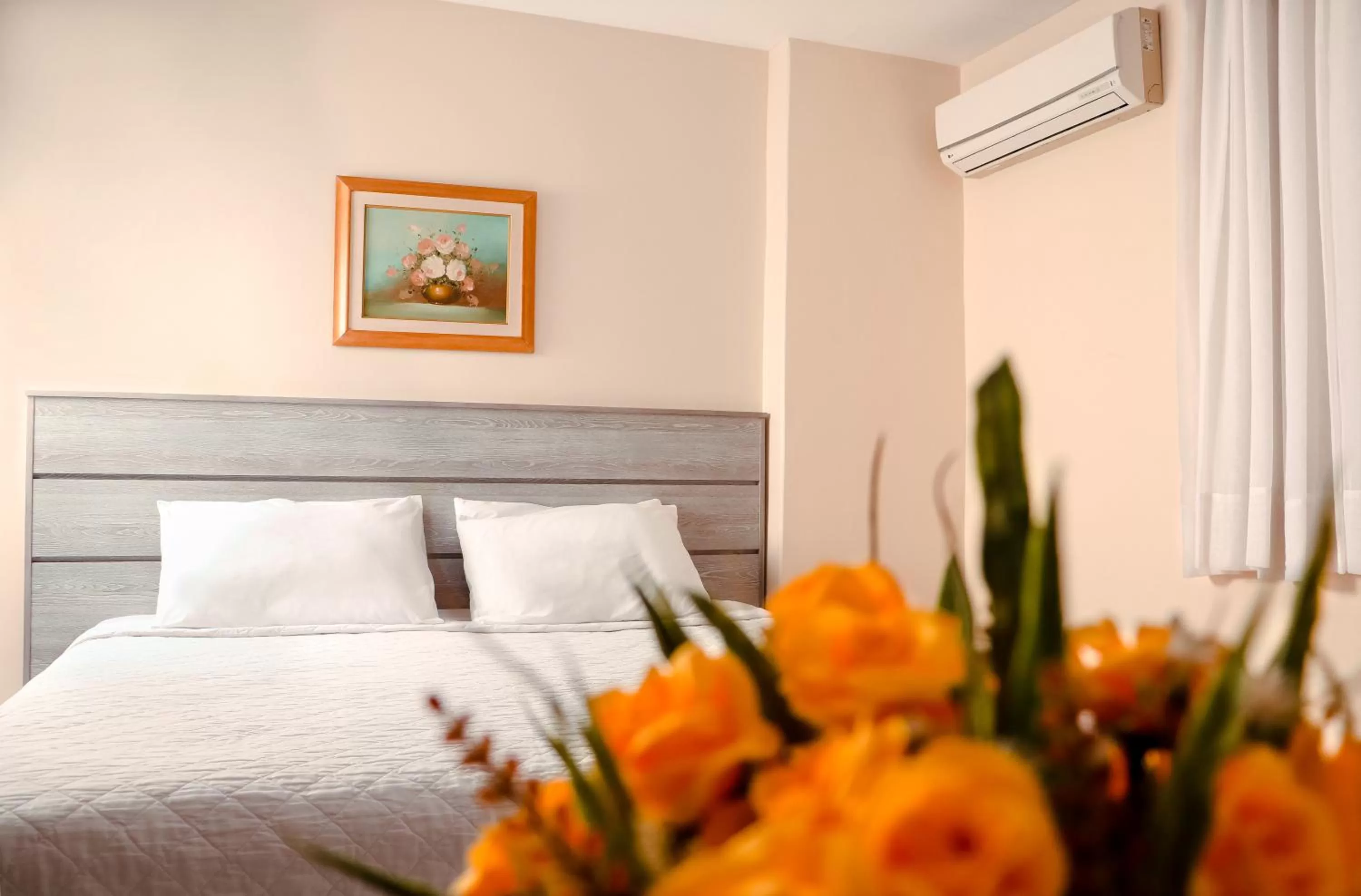 Bed in San Marino Hotel