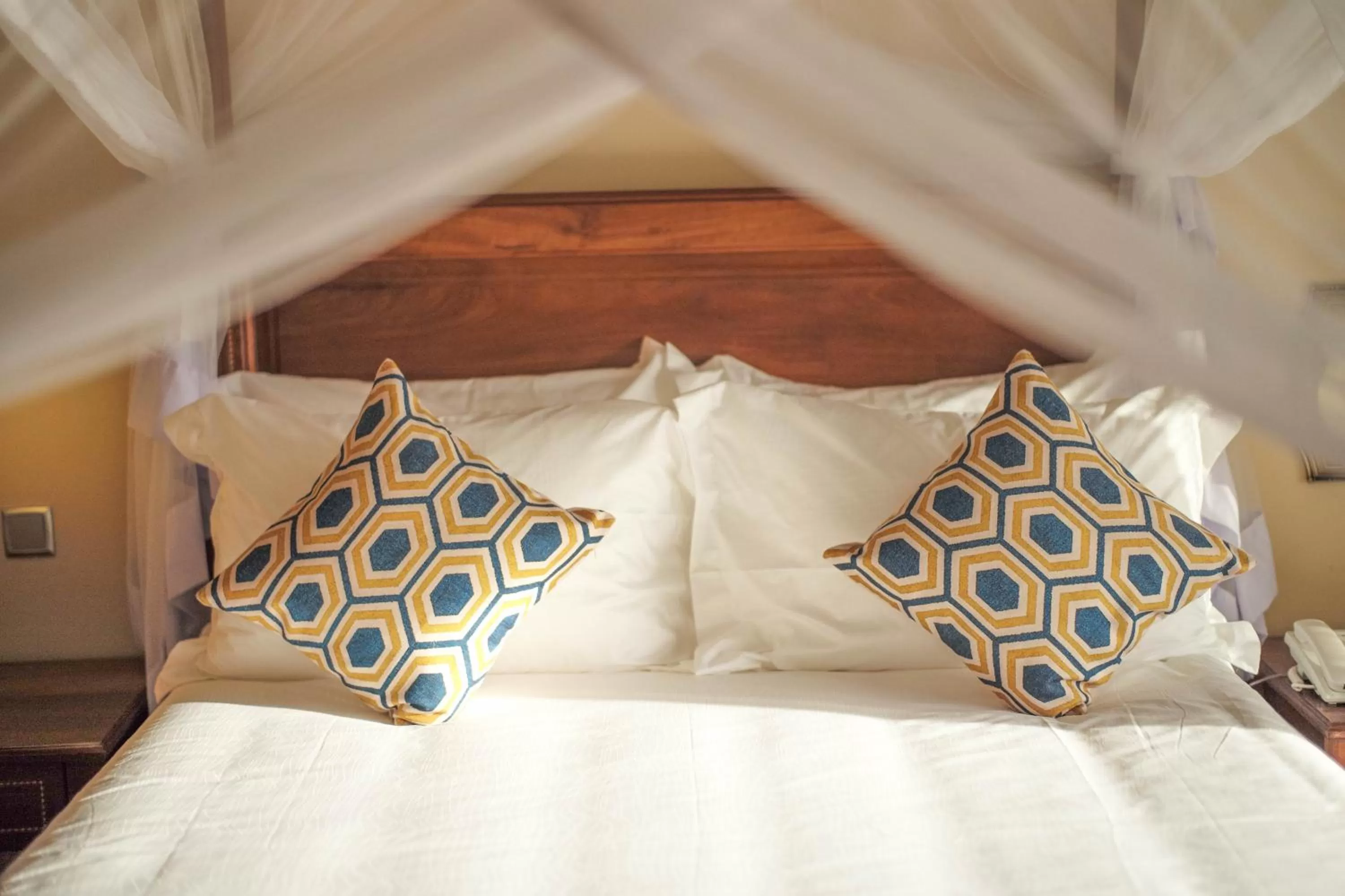 Bed in No.5 Boutique Hotel