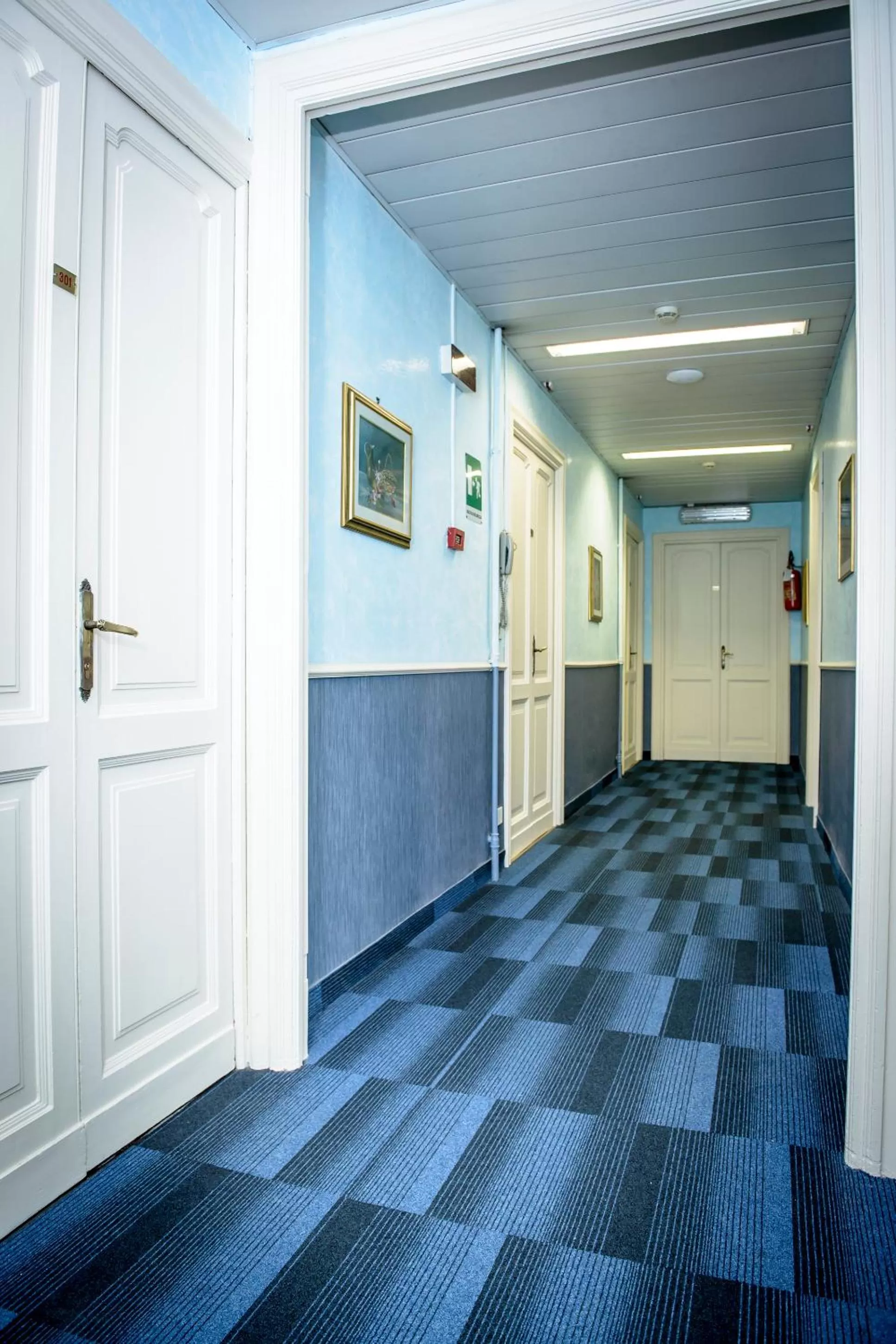 Decorative detail in Hotel Emmaus